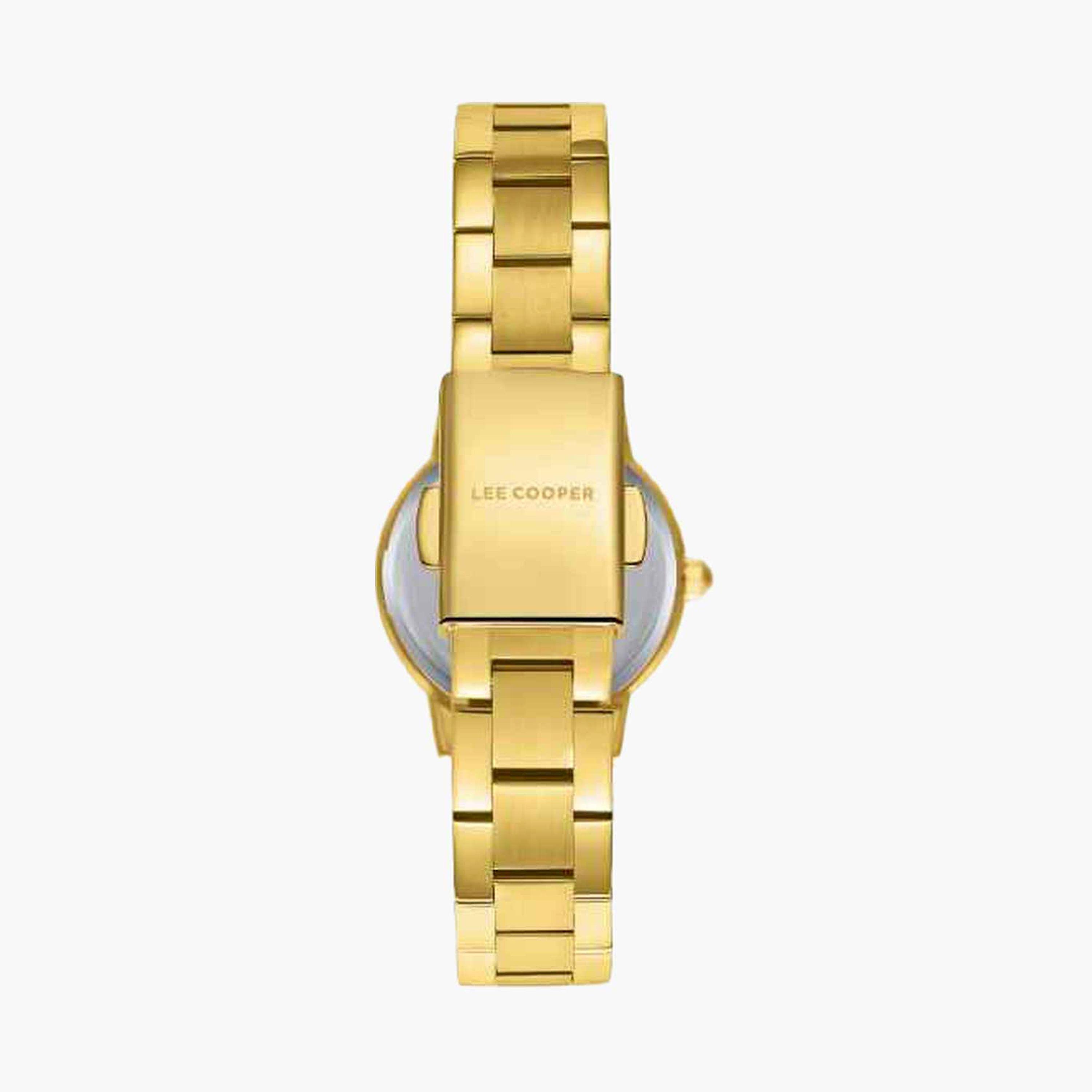 لي كوبر- ساعة تناظري سوار معدني للنساء 26مم لون ذهبي | LC08098.170-women-watchesandjewellery-watches-image-4