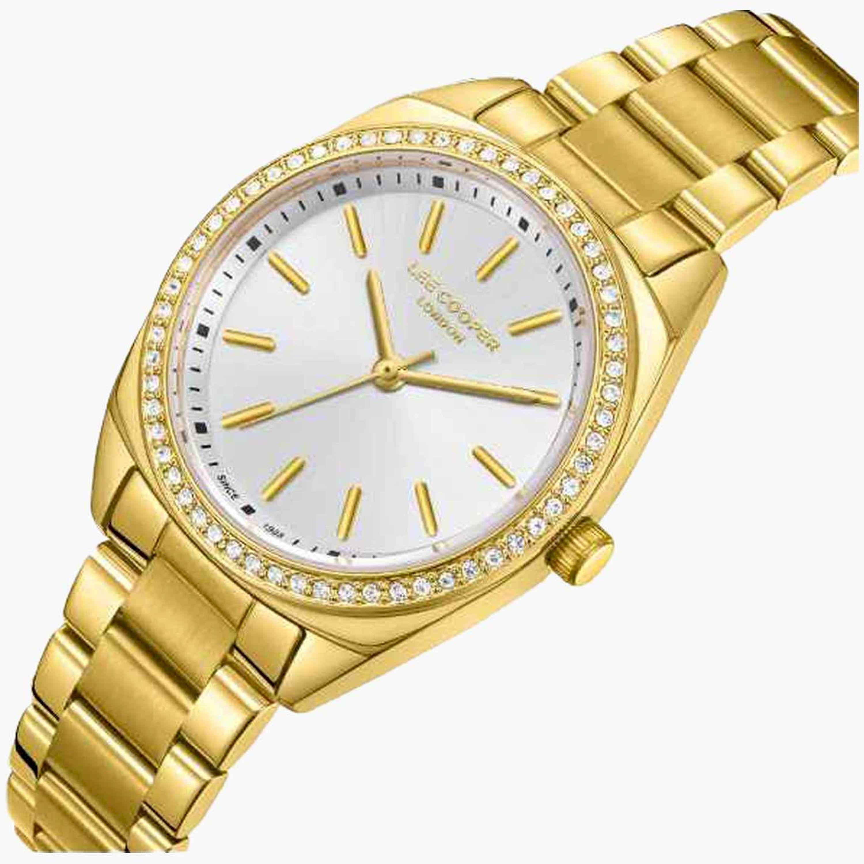 Lee Cooper Women's 32MM Gold Analog Metal Strap Watch | LC08041.130-women-watchesandjewellery-watches-image-2