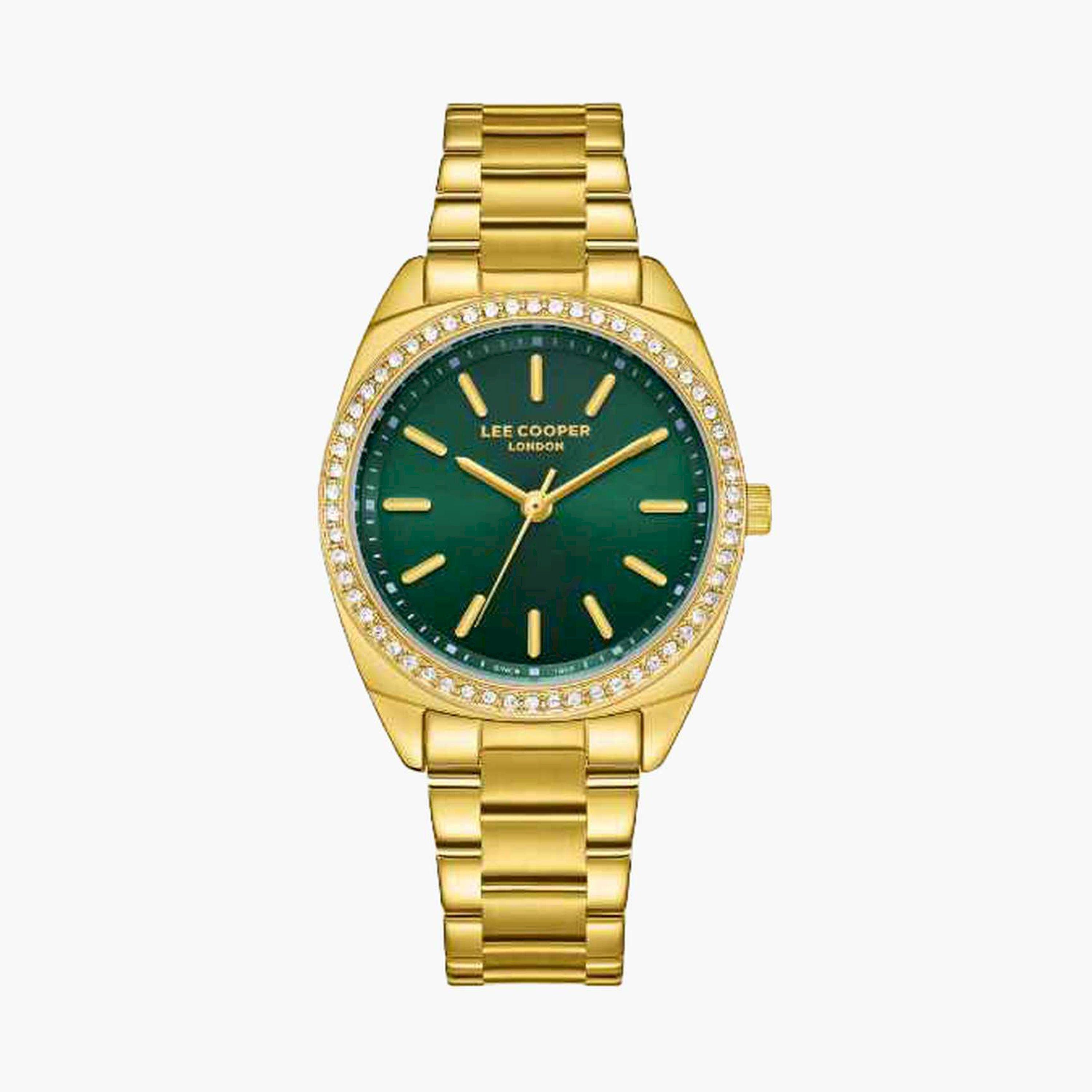 Lee Cooper Women's 32MM Gold Analog Metal Strap Watch | LC08041.170-women-watchesandjewellery-watches-image-1