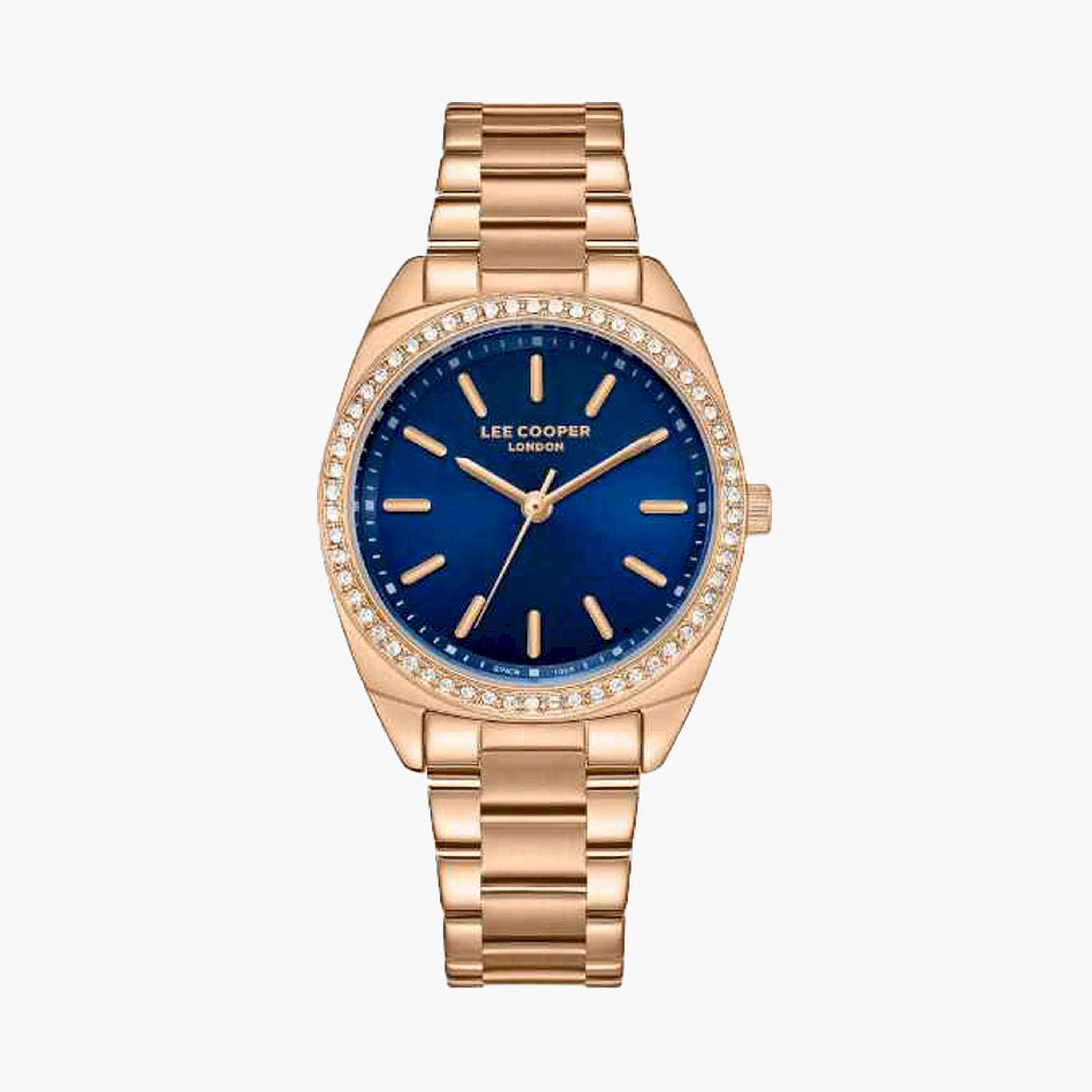 Lee Cooper Women's 32MM Gold Analog Metal Strap Watch | LC08041.490-women-watchesandjewellery-watches-image-1