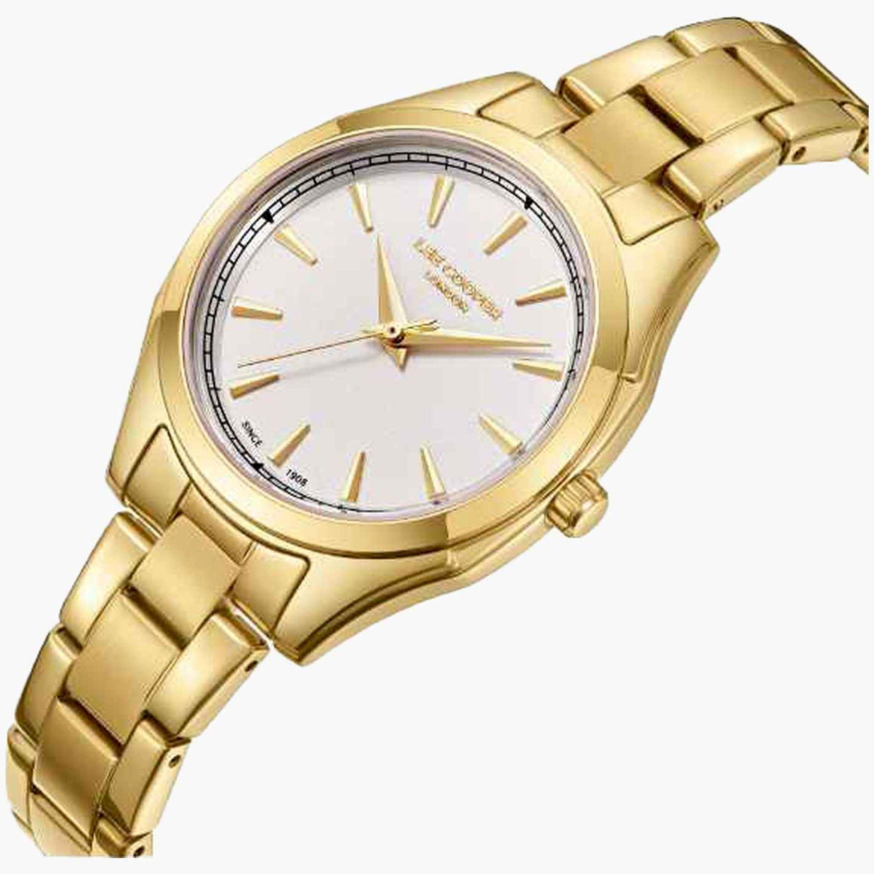 Lee Cooper Women's 31MM Gold Analog Metal Strap Watch | LC08006.130-women-watchesandjewellery-watches-image-2