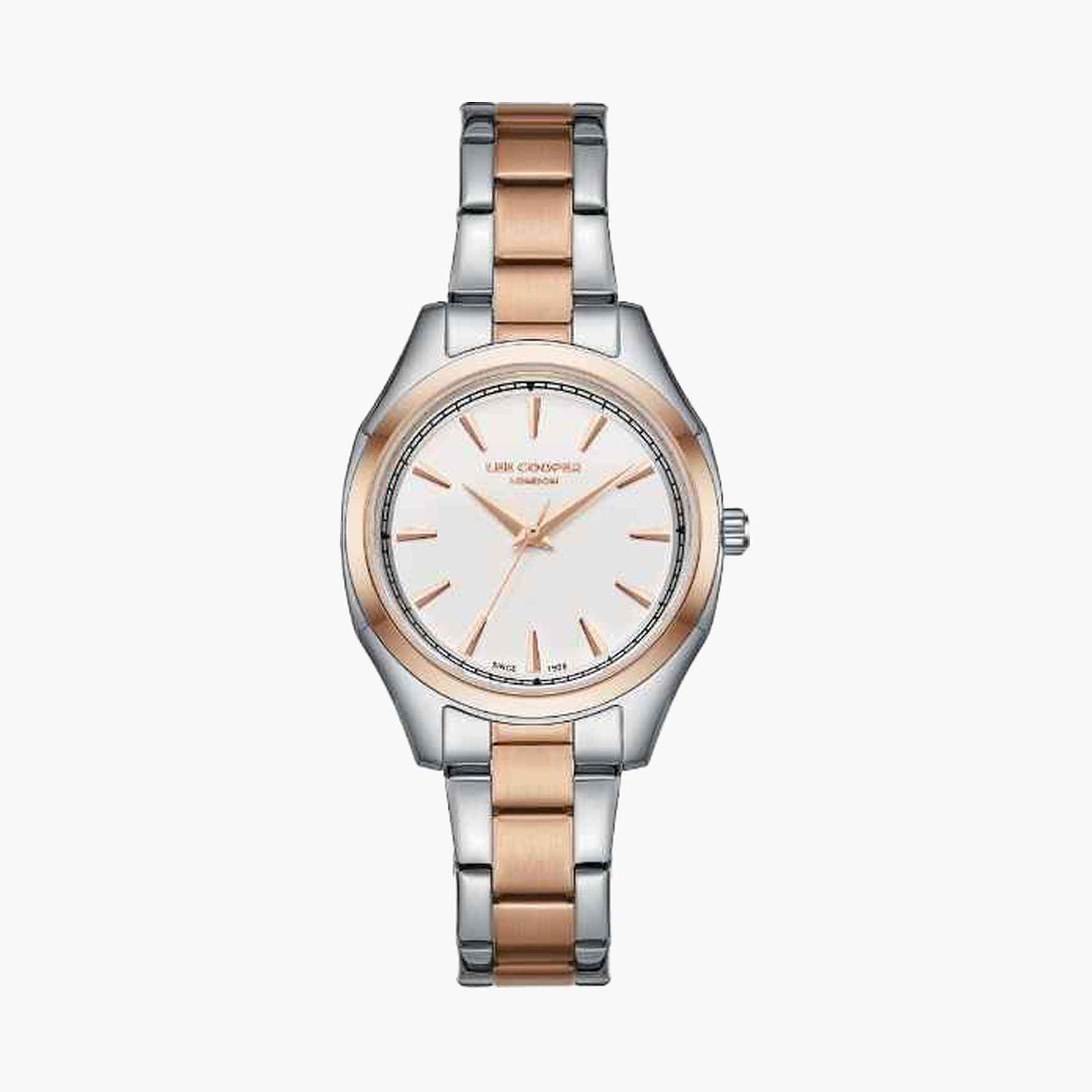 Lee Cooper Women's 31MM Multicolour Analog Metal Strap Watch | LC08006.530-women-watchesandjewellery-watches-image-1