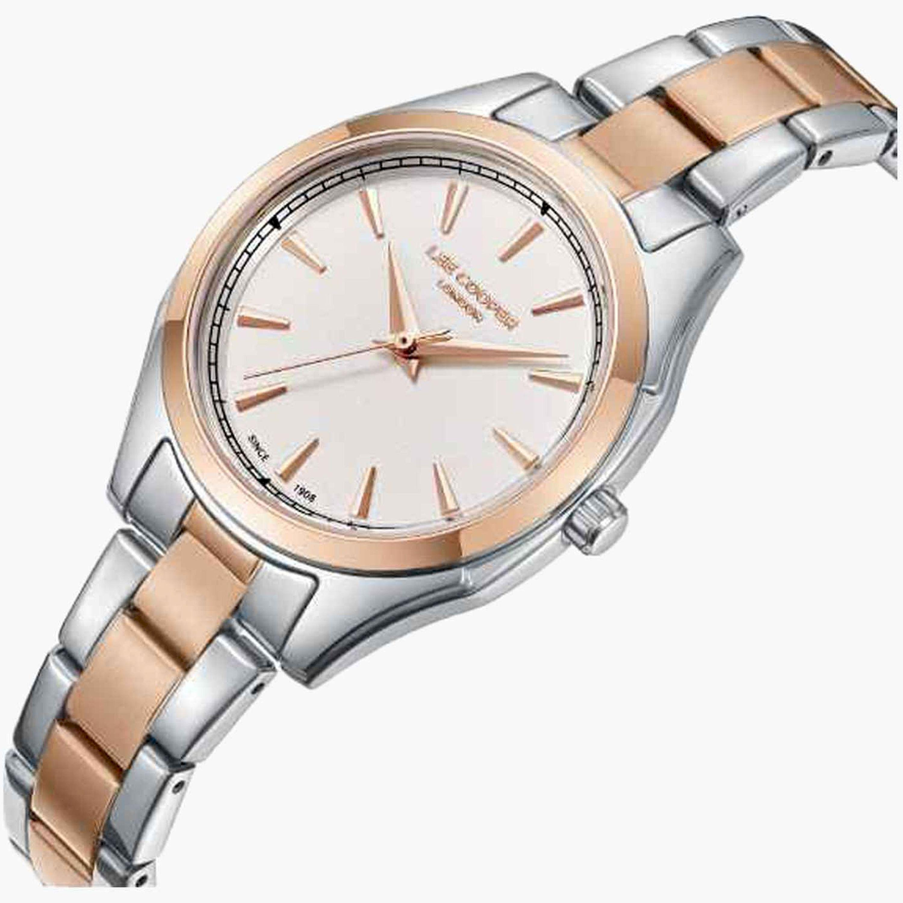 Lee Cooper Women's 31MM Multicolour Analog Metal Strap Watch | LC08006.530-women-watchesandjewellery-watches-image-2