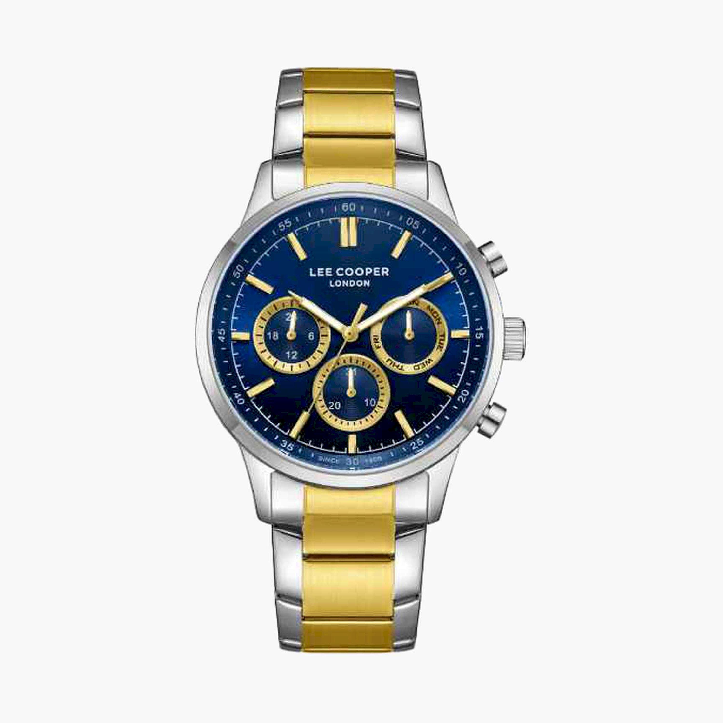 لي كوبر- ساعة كرونوغراف سوار معدني للرجال 44مم متعددة الألوان | LC07998.290-men-watchesandjewellery-watches-image-1
