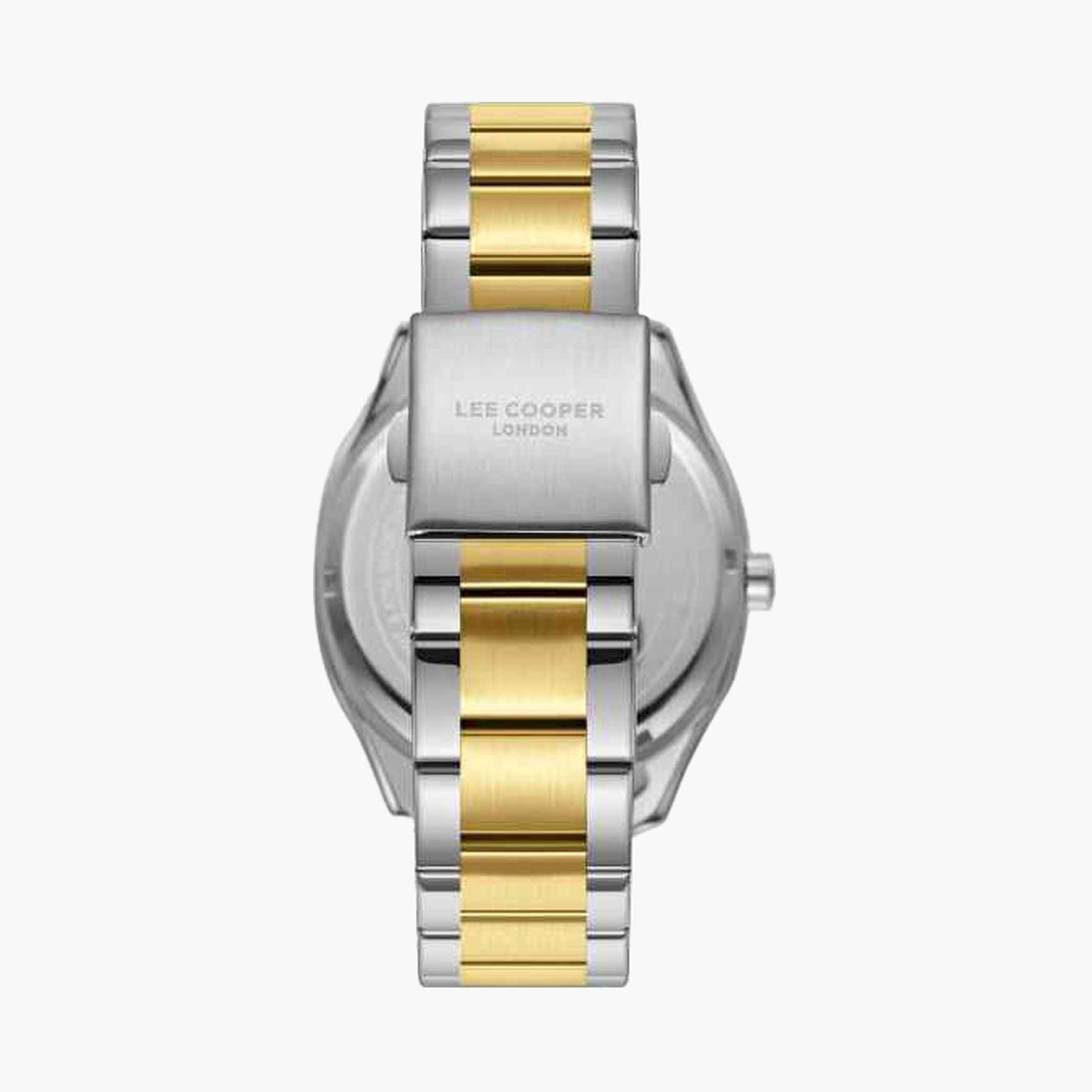 Lee Cooper Men's 41MM Multicolour Analog Metal Strap Watch | LC08007.270-men-watchesandjewellery-watches-image-2
