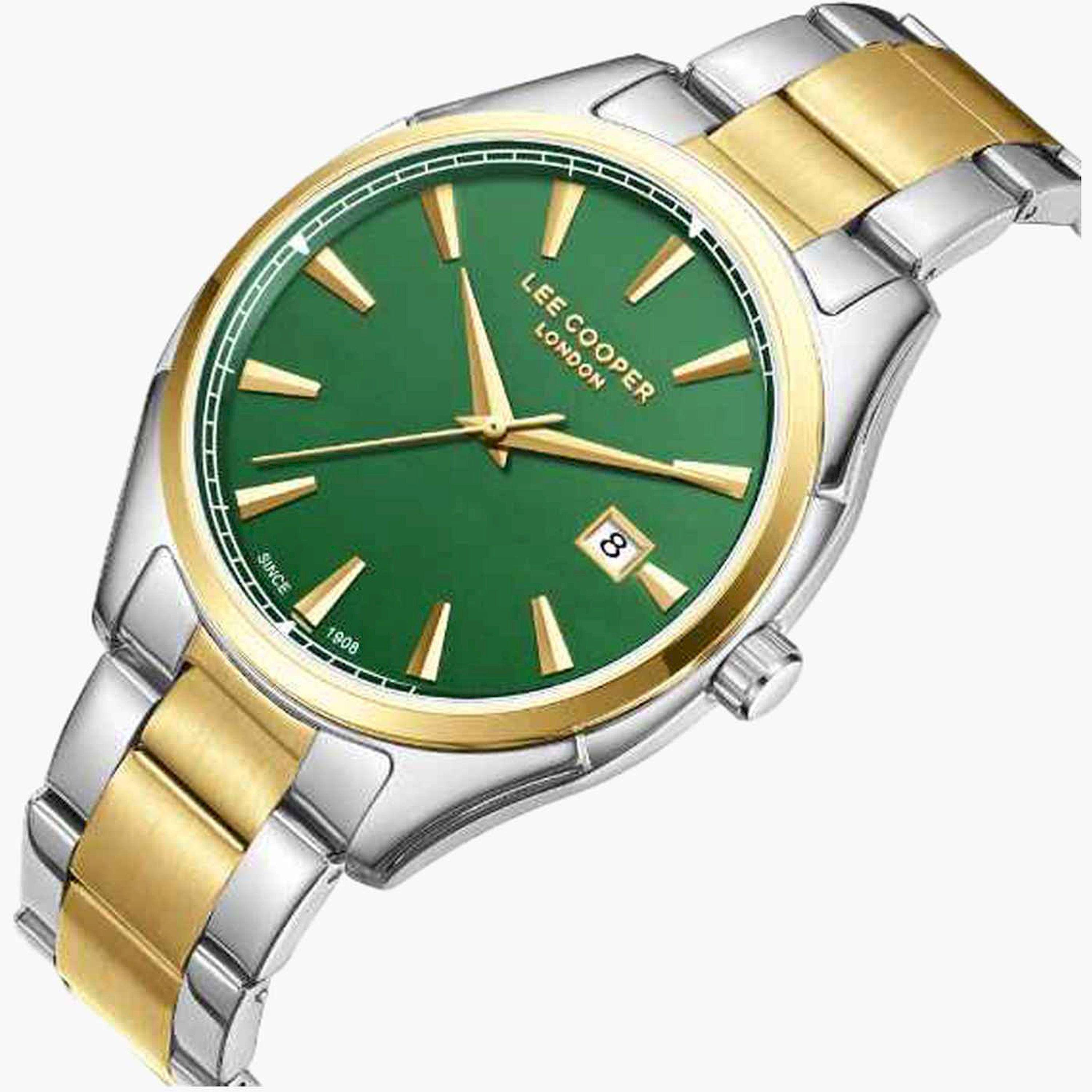 Lee Cooper Men's 41MM Multicolour Analog Metal Strap Watch | LC08007.270-men-watchesandjewellery-watches-image-4