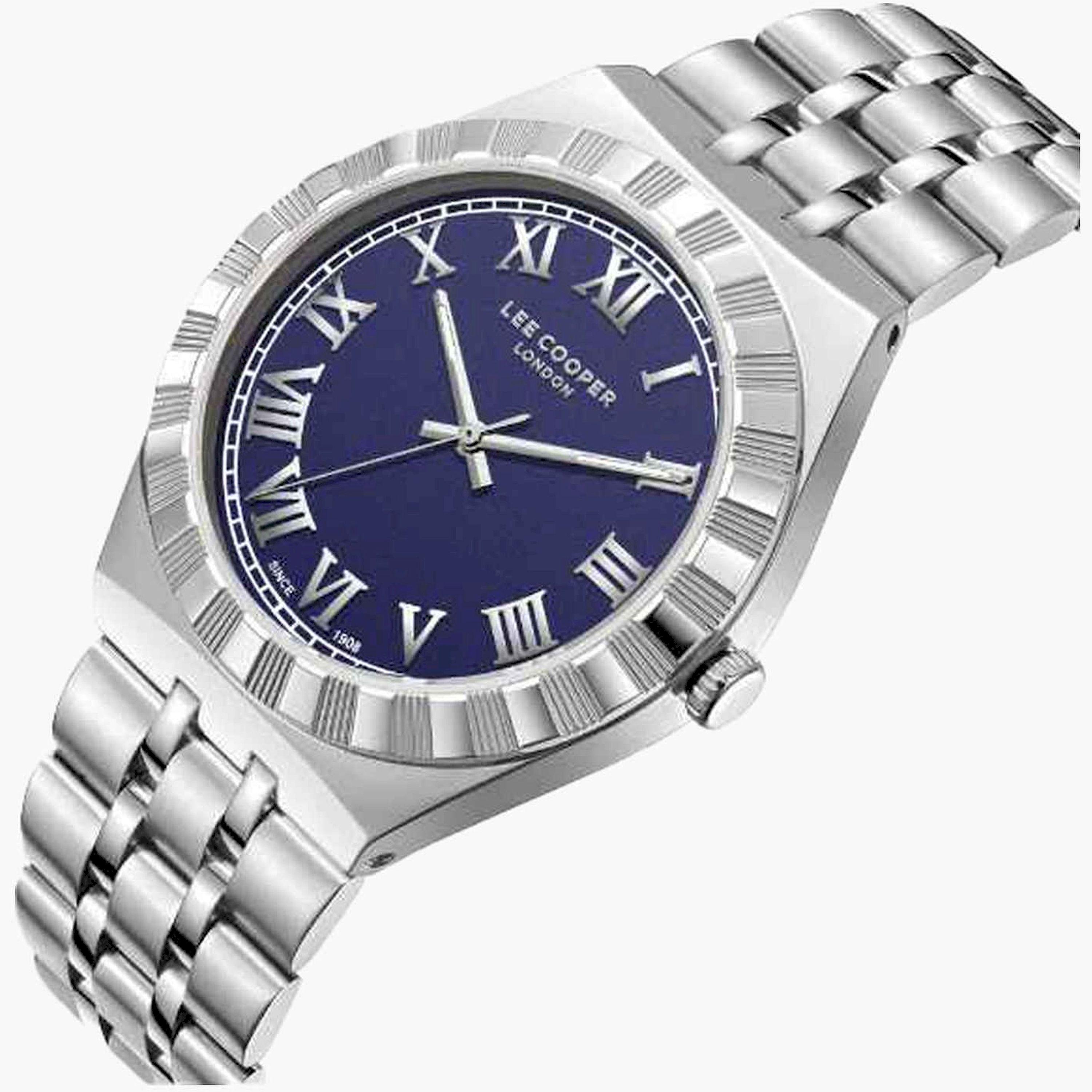 Lee Cooper Men's 41MM Silver Analog Metal Strap Watch | LC08060.390-men-watchesandjewellery-watches-image-2