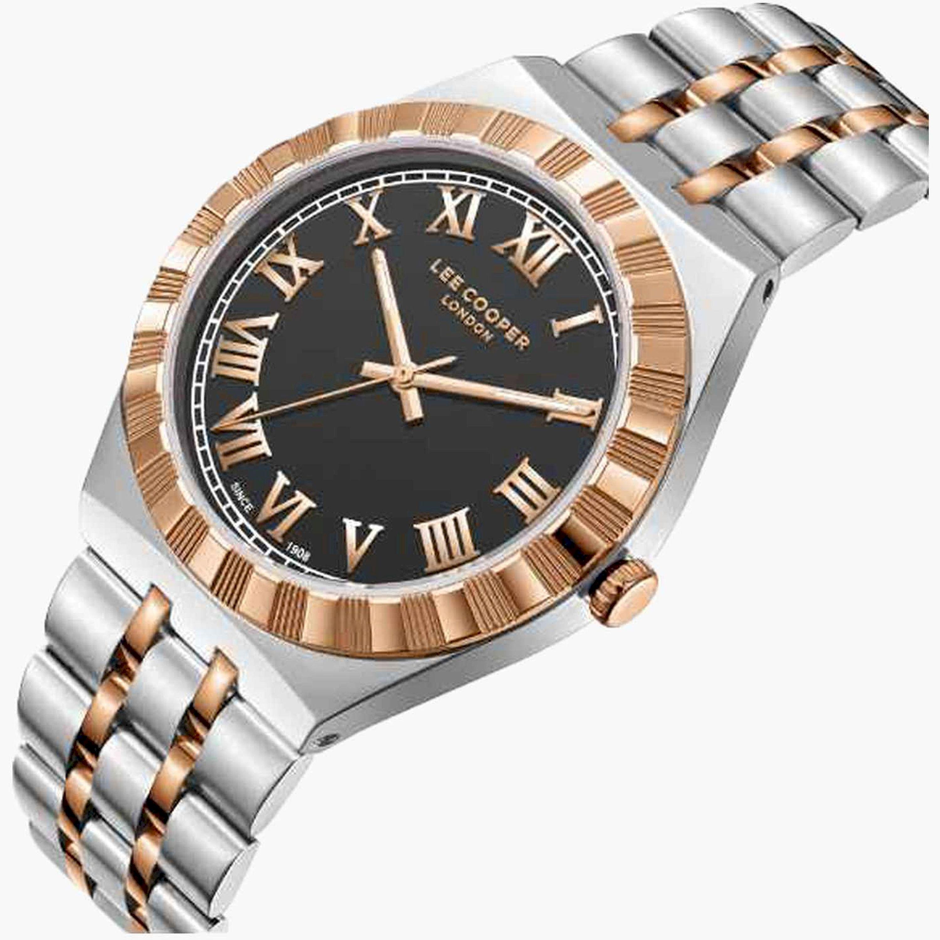 Lee Cooper Men's 41MM Multicolour Analog Metal Strap Watch | LC08060.560-men-watchesandjewellery-watches-image-2
