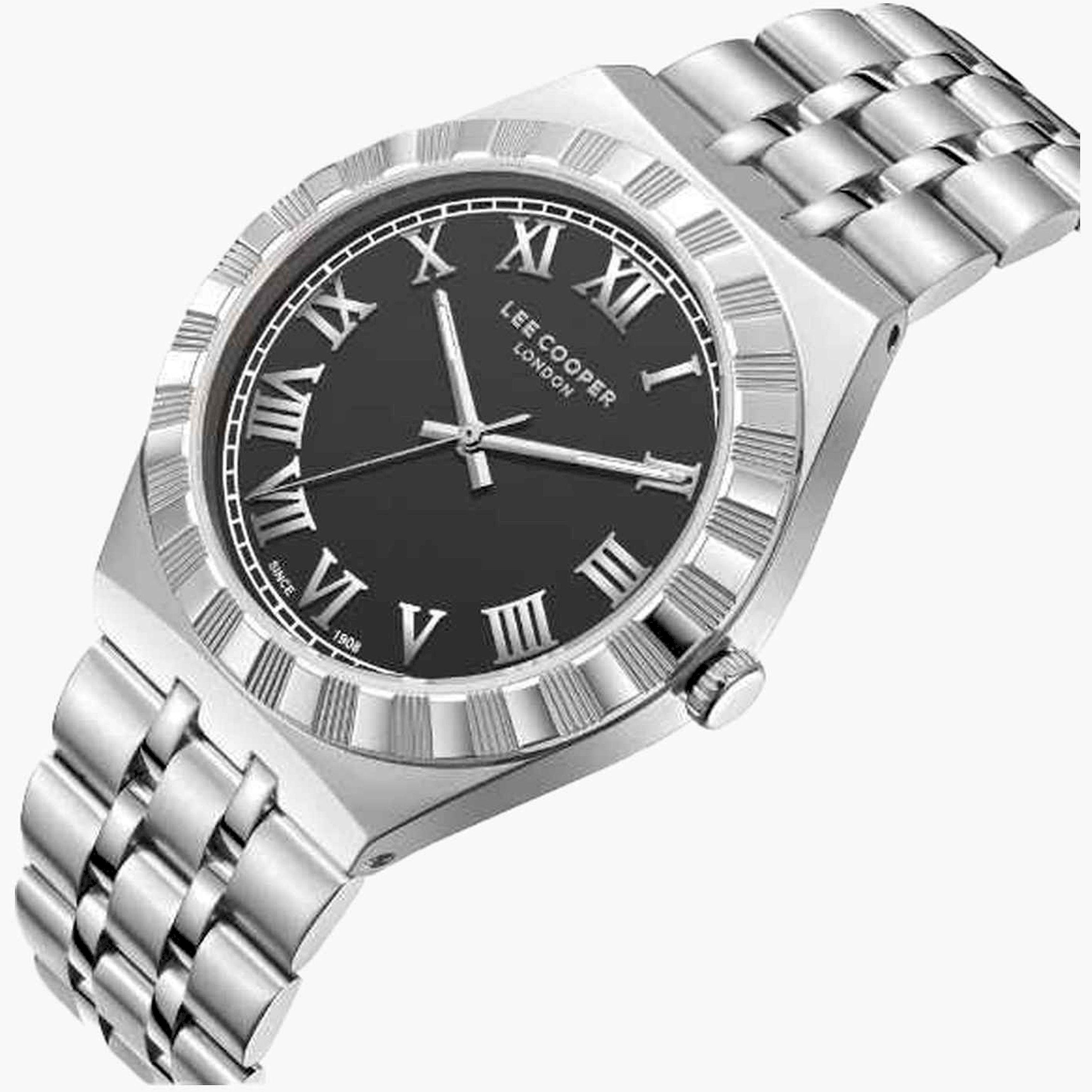 Lee Cooper Men's 41MM Silver Analog Metal Strap Watch | LC08060.350-men-watchesandjewellery-watches-image-2