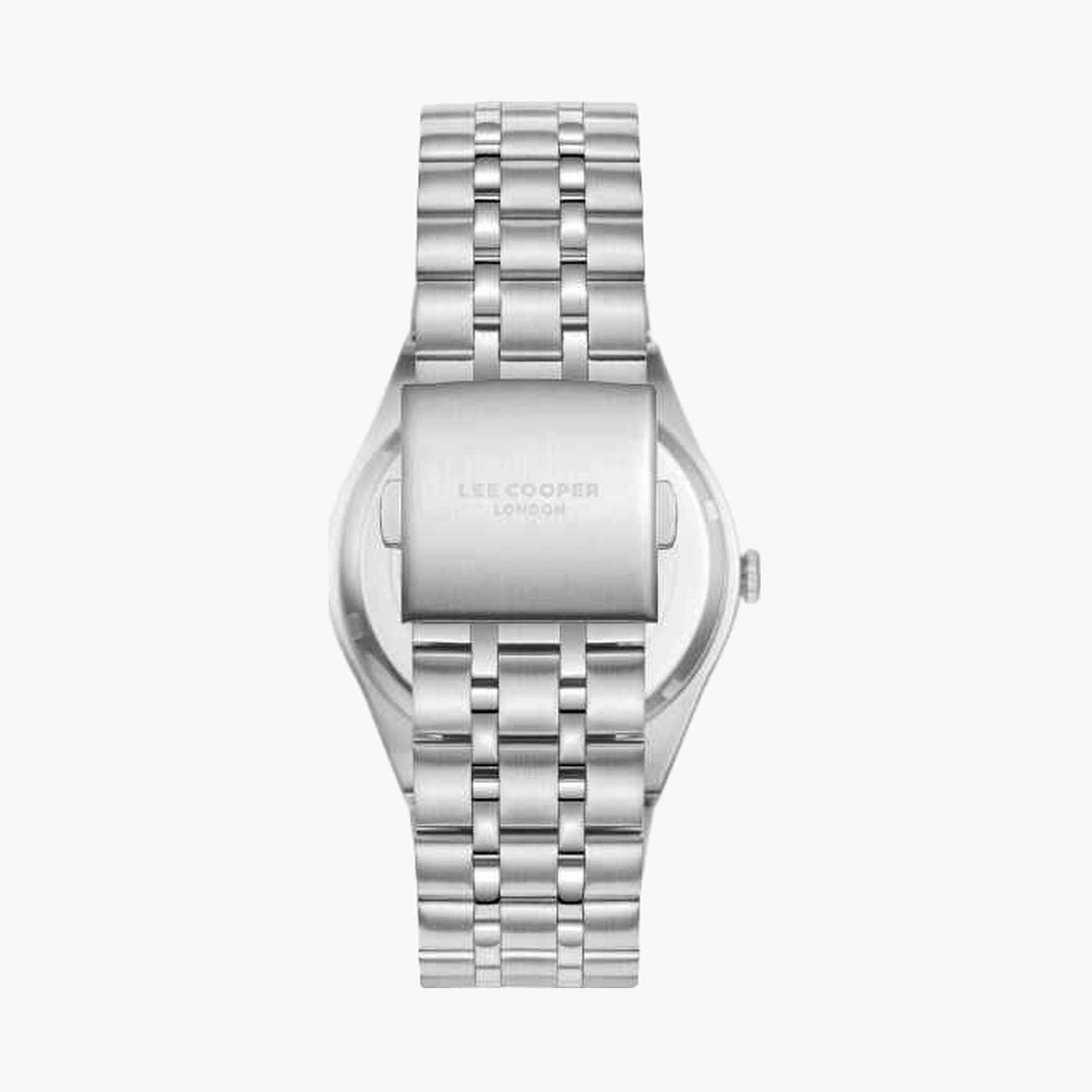 Lee Cooper Men's 41MM Silver Analog Metal Strap Watch | LC08060.350-men-watchesandjewellery-watches-image-4