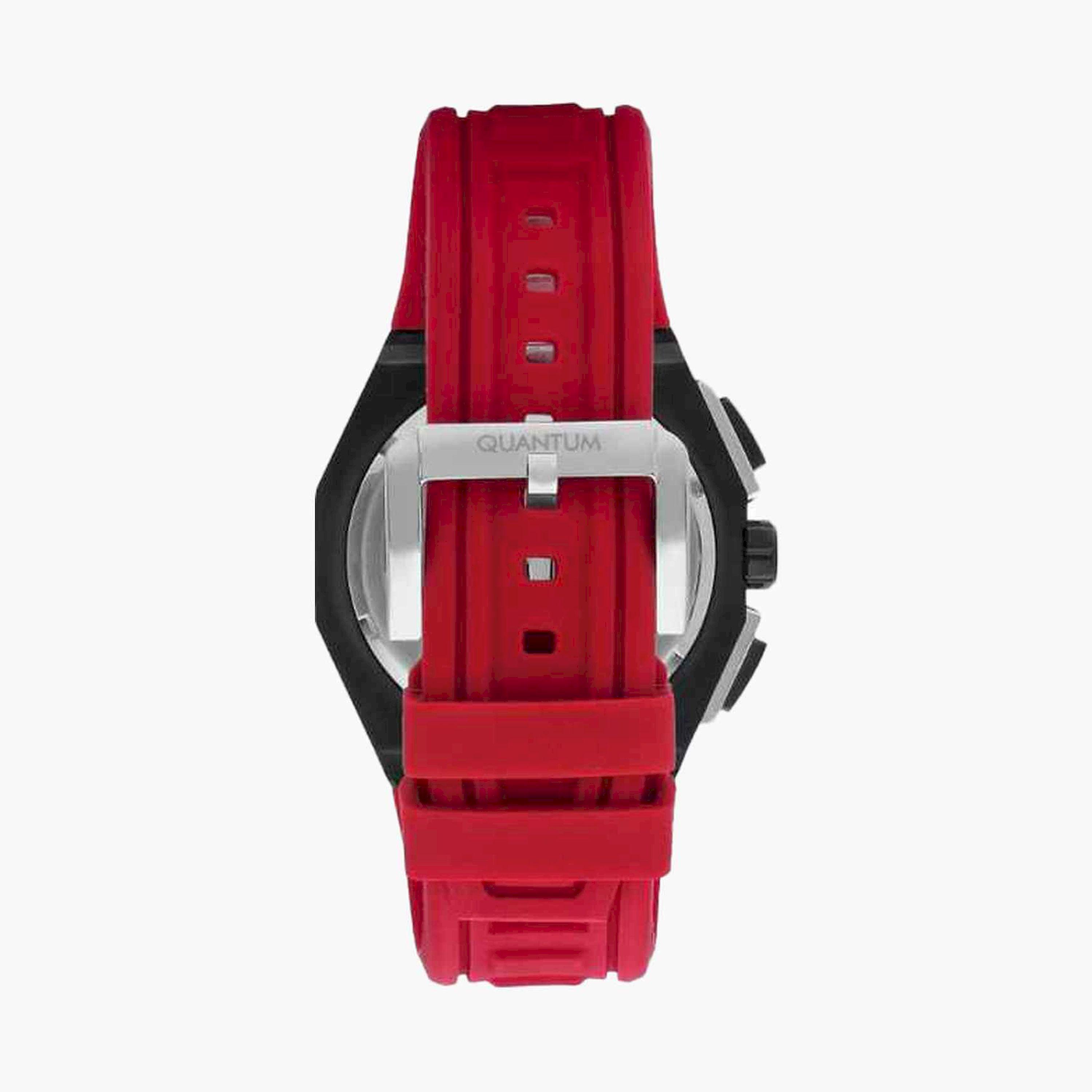 Quantum Men's 47MM Multicolour Chronograph Silicone Strap Watch | PWG1078.658-men-watchesandjewellery-watches-image-3