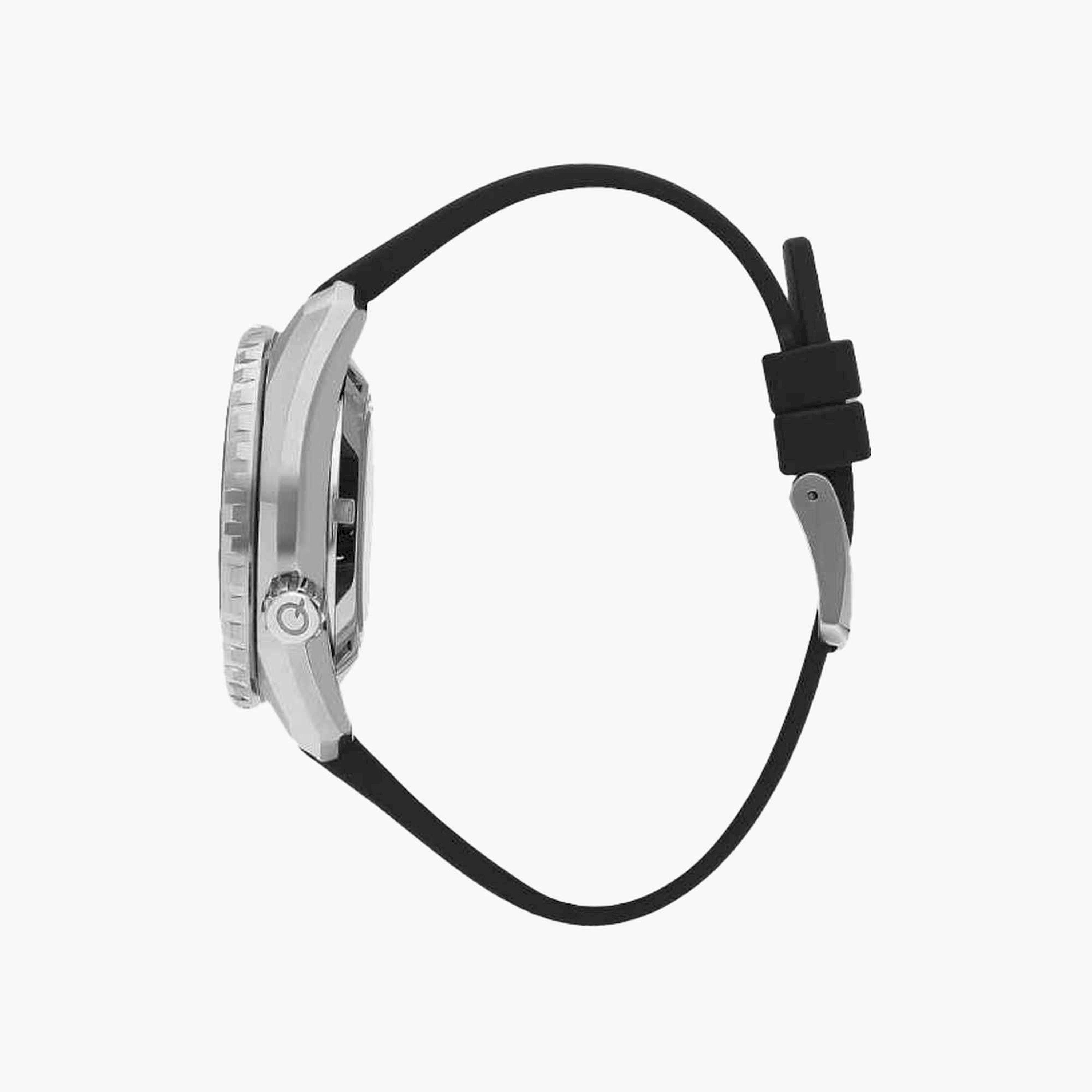كوانتوم- ساعة اوتوماتيكية سوار سيليكون للرجال 42مم لون اسود | QMG1105.351-men-watchesandjewellery-watches-image-2