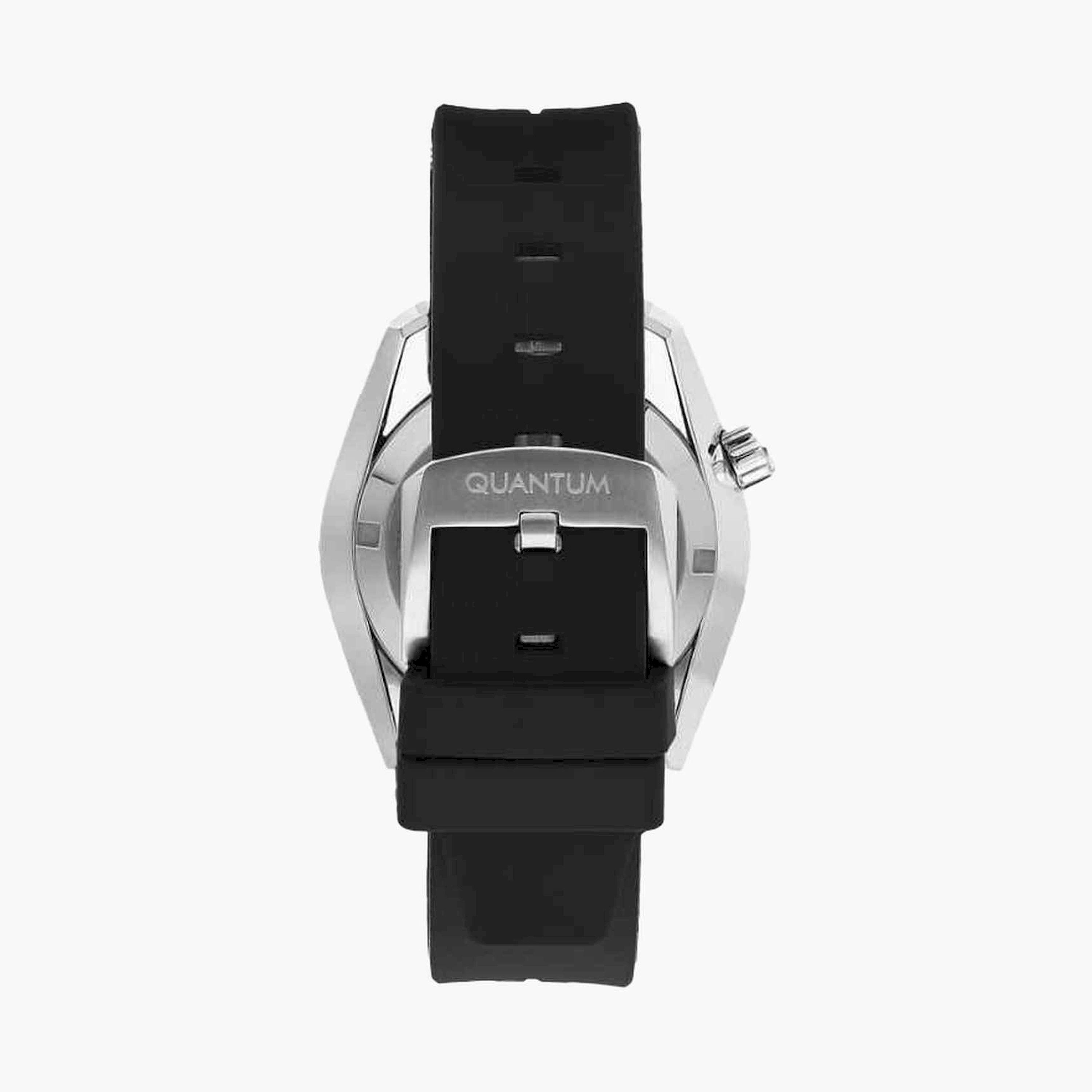 كوانتوم- ساعة اوتوماتيكية سوار سيليكون للرجال 42مم لون اسود | QMG1105.351-men-watchesandjewellery-watches-image-3