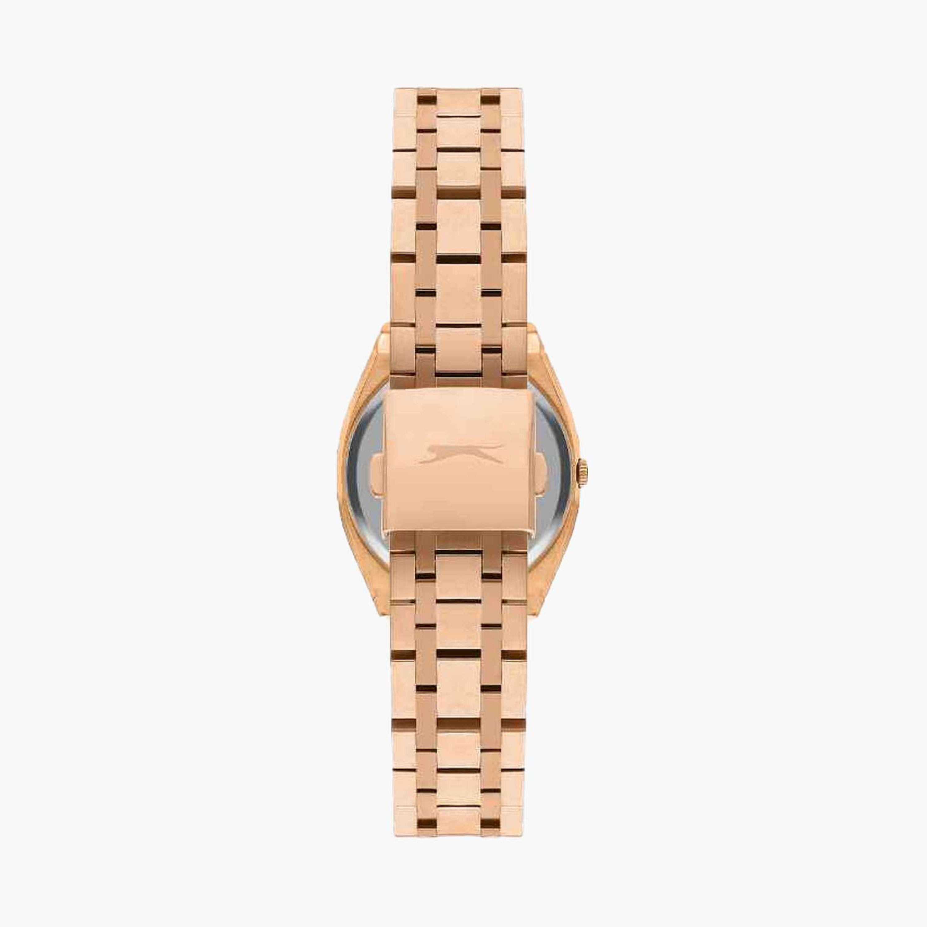 Slazenger Women's 30MM Gold Analog Metal Strap Watch | SL.9.2311.3.02-women-watchesandjewellery-watches-image-3