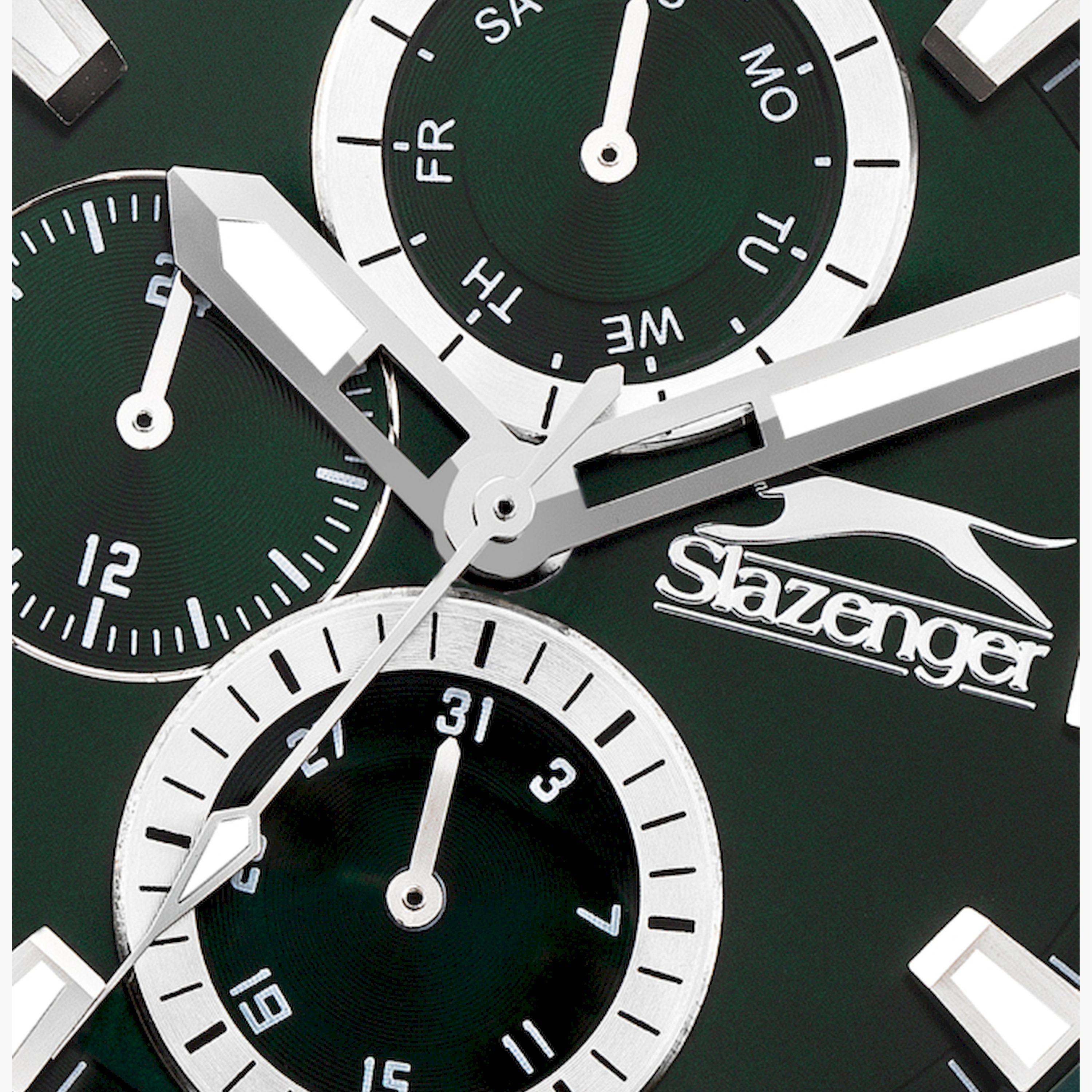 Slazenger Men's 44MM Silver Chronograph Metal Strap Watch | SL.9.2292.2.03-men-watchesandjewellery-watches-image-5
