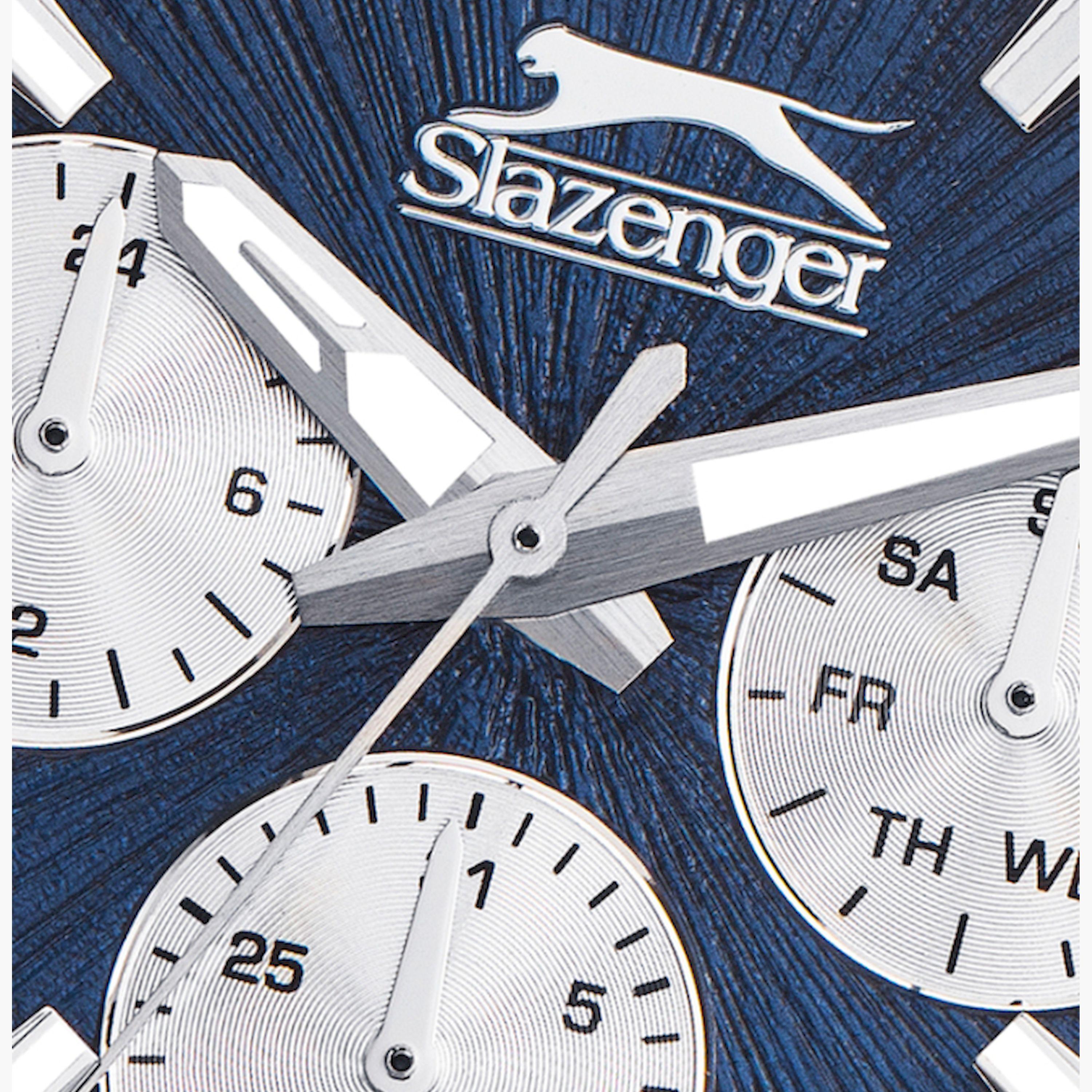 سلازنغر- ساعة كرونوغراف سوار سيليكون للرجال 44مم لون ازرق | SL.9.2274.2.02-men-watchesandjewellery-watches-image-5