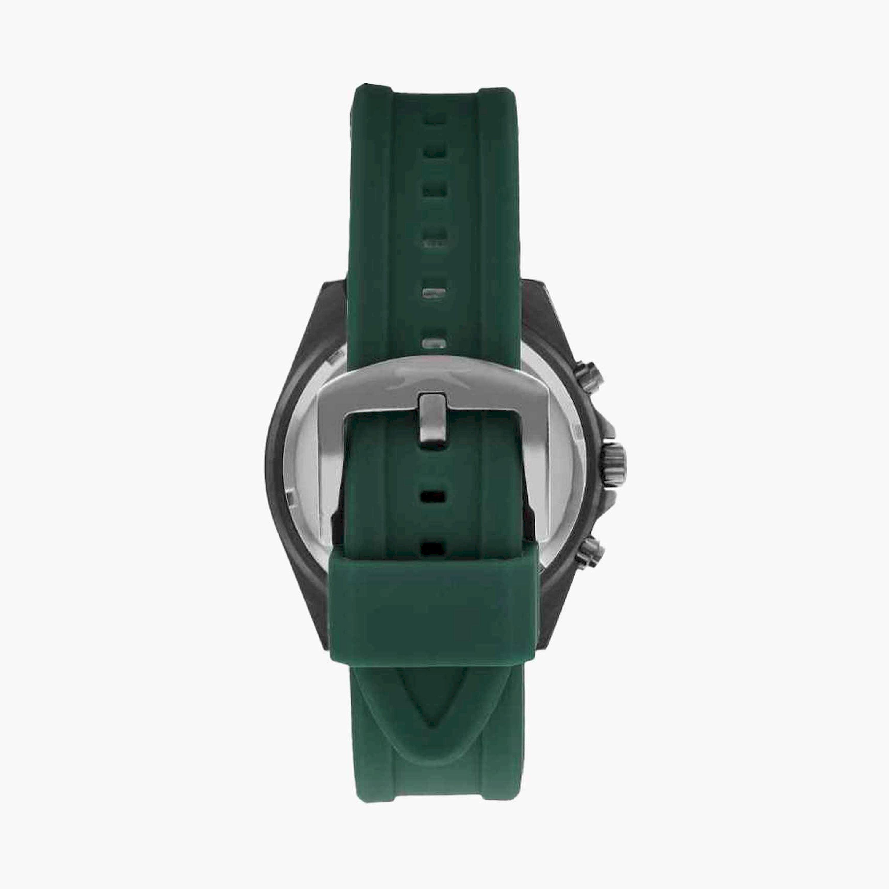 سلازنغر- ساعة كرونوغراف سوار سيليكون للرجال 44مم لون اخضر | SL.9.2274.2.03-men-watchesandjewellery-watches-image-3