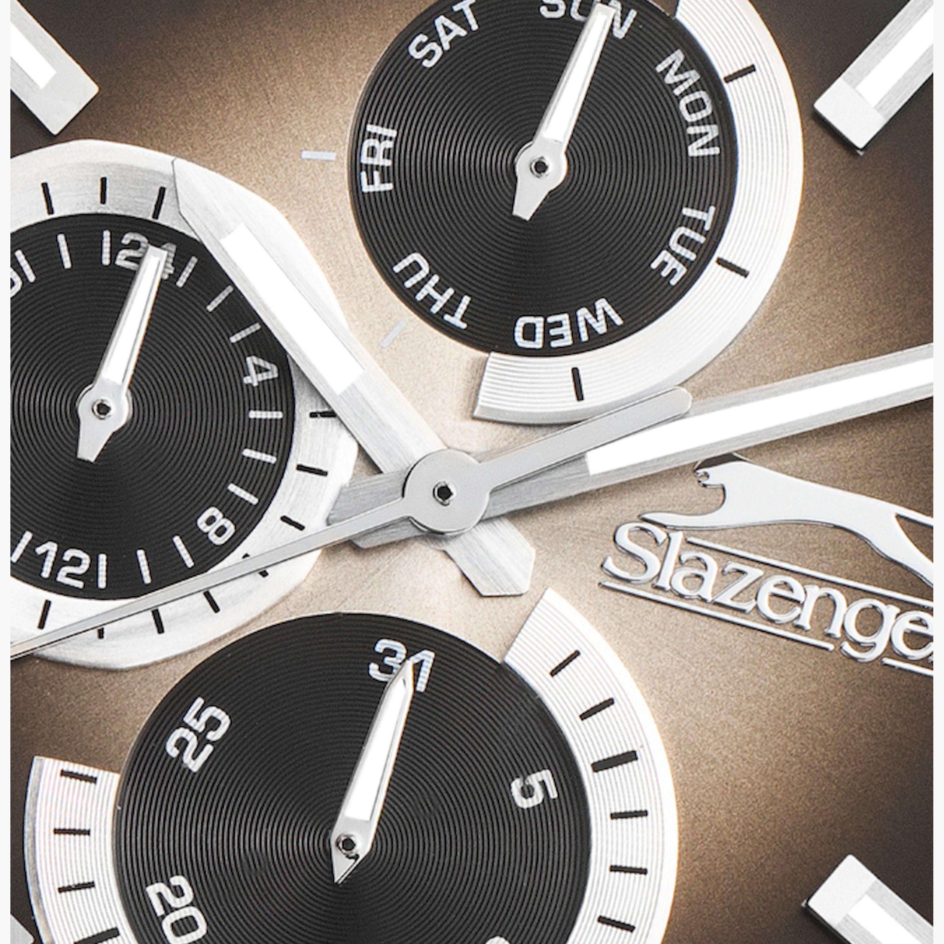 Slazenger Men's 48MM Black Chronograph Silicone Strap Watch | SL.9.2313.2.01-men-watchesandjewellery-watches-image-5