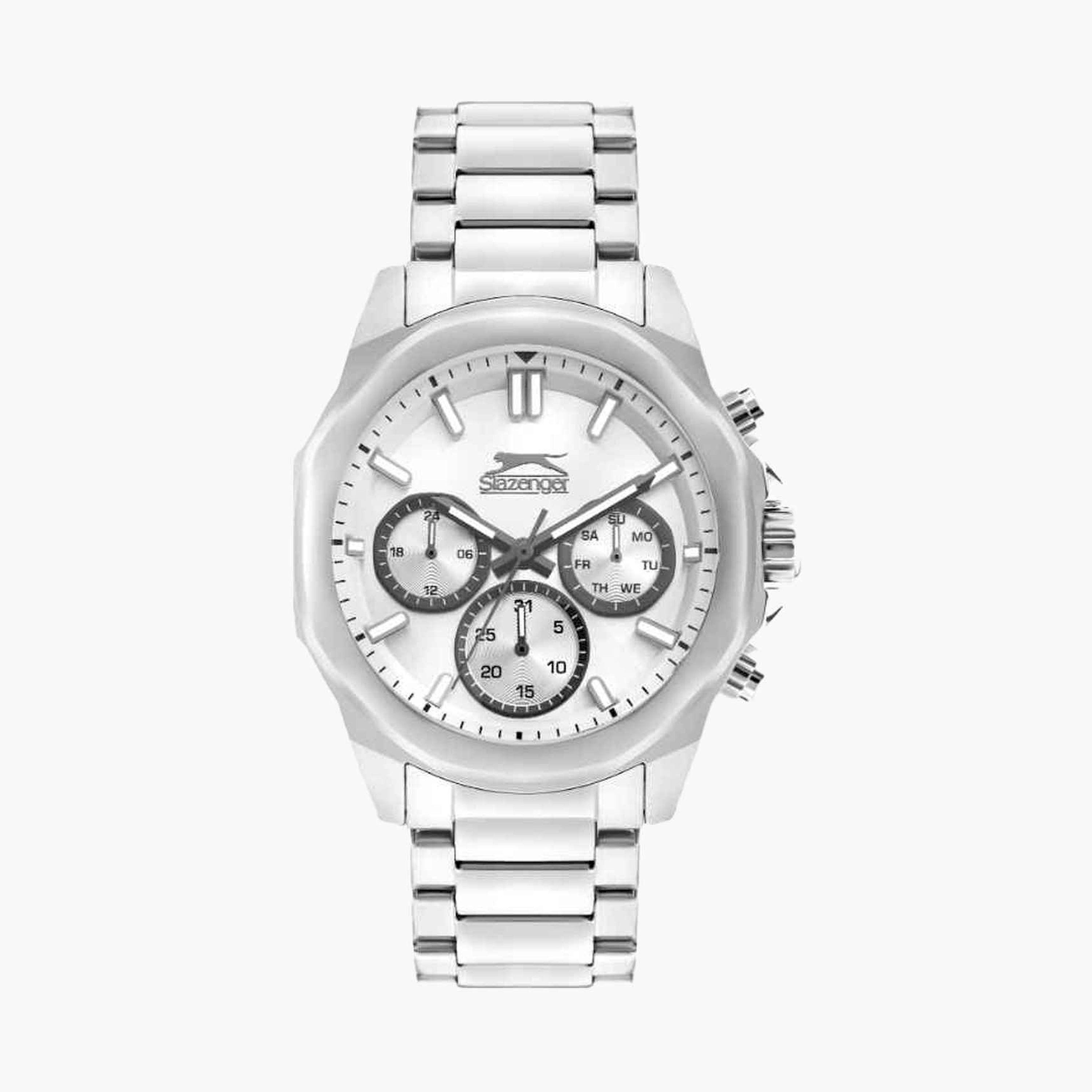 سلازنغر- ساعة كرونوغراف سوار معدني للرجال 45مم لون فضي | SL.9.2289.2.04-men-watchesandjewellery-watches-image-1