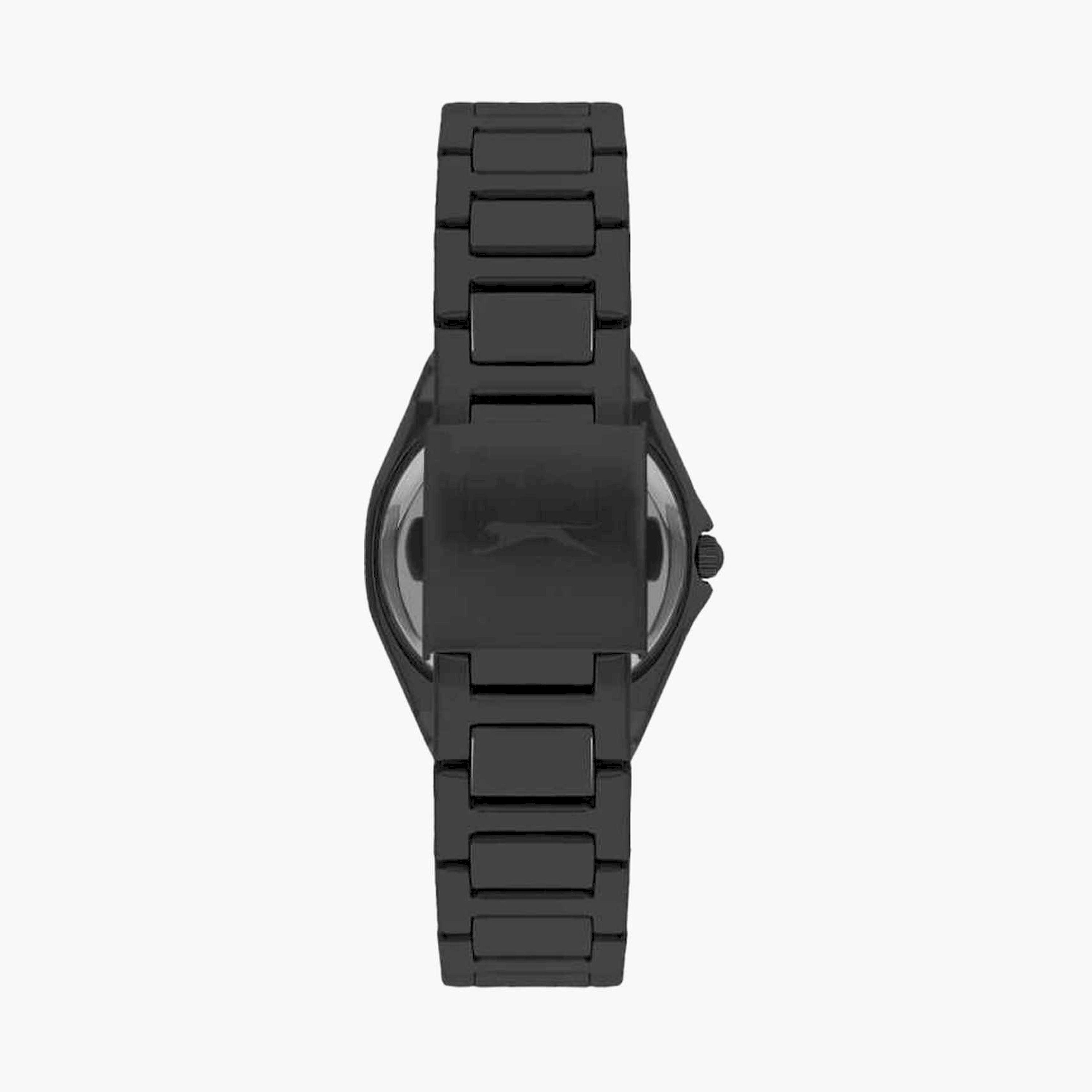 Slazenger Women's 31MM Black Analog Metal Strap Watch | SL.9.2306.3.08-women-watchesandjewellery-watches-image-3
