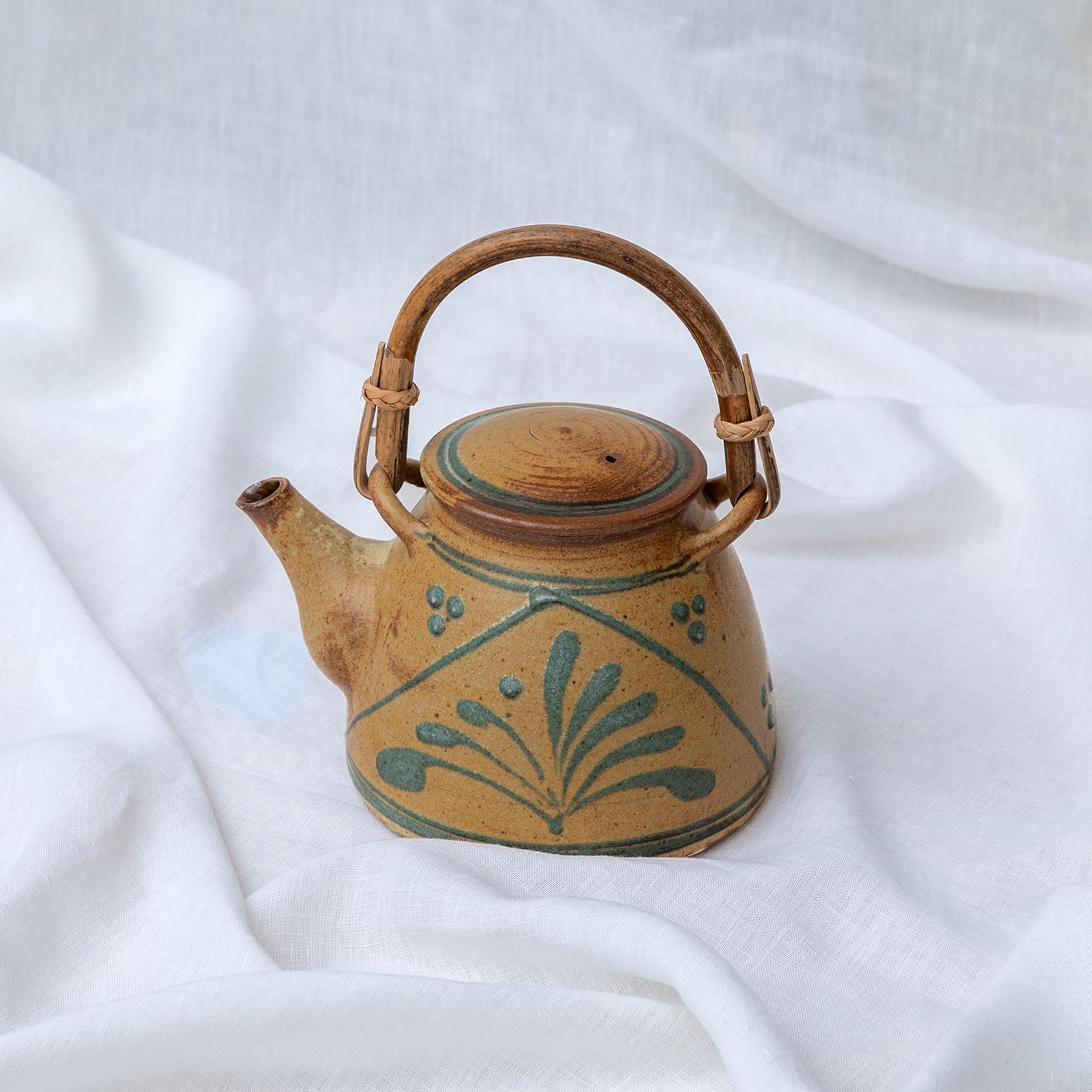 Palm Ceramic Teapot - 1.2 L