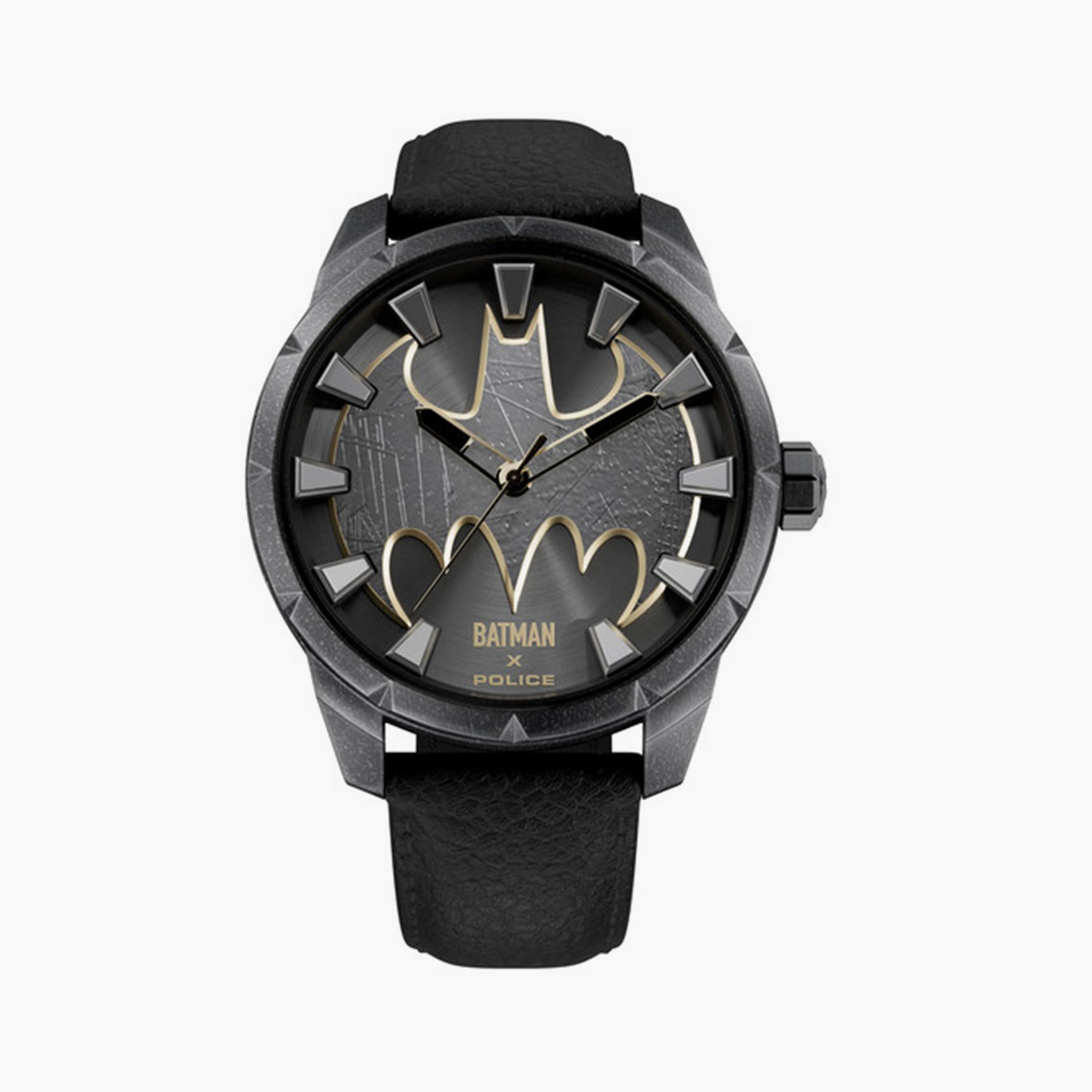 بوليس- ساعة أنالوج سوداء سوار سيليكون 45 مم | PEWGA0075501 للرجال-men-watchesandjewellery-watches-image-1