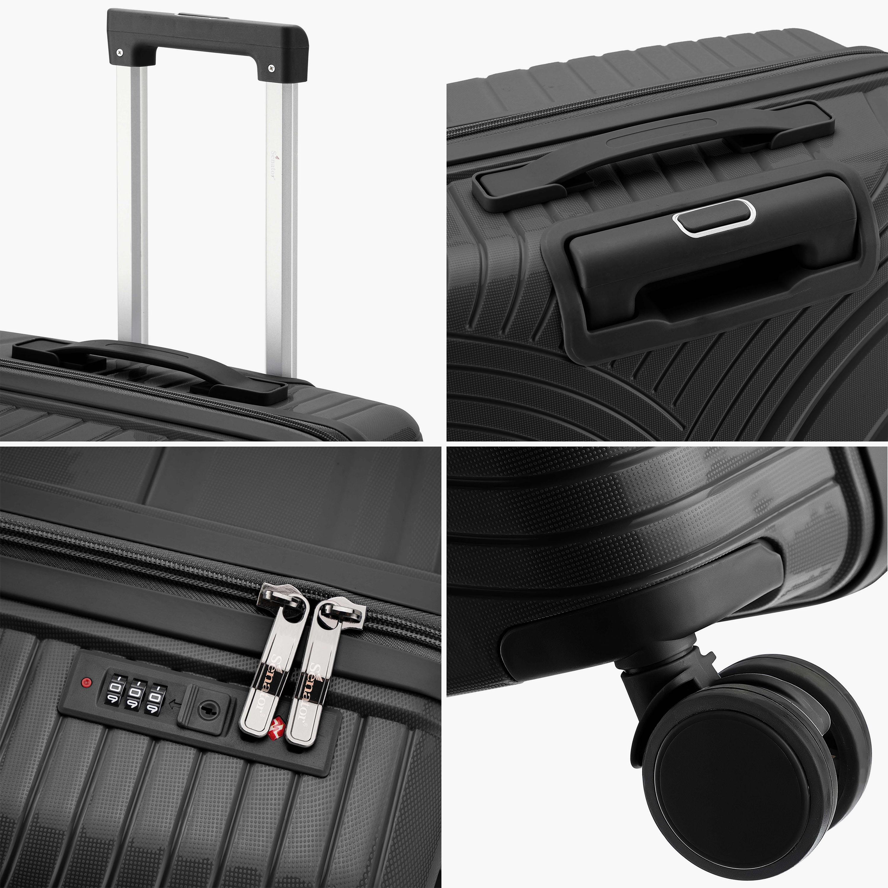 Senator 75 CM Large Check-in Polypropylene Hard Sided 4-Wheeler Spinner Trolley Bag with 3-Digit Combination Lock | KH1010-28-travel-luggagesandbags-luggage-image-8