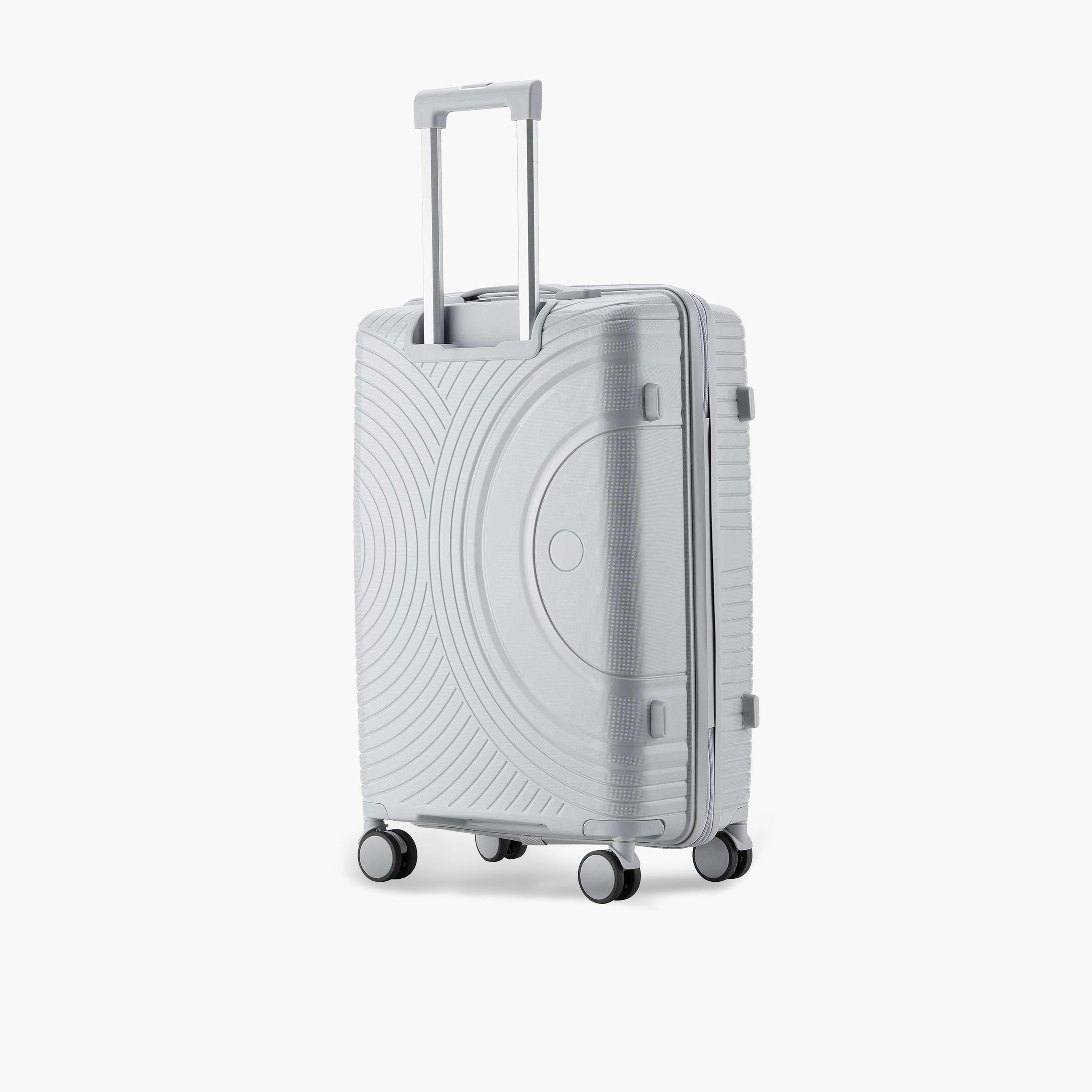 Senator 56 CM Small Cabin Polypropylene Hard Sided 4-Wheeler Spinner Trolley Bag with 3-Digit Combination Lock | KH1010-20-travel-luggagesandbags-luggage-image-5