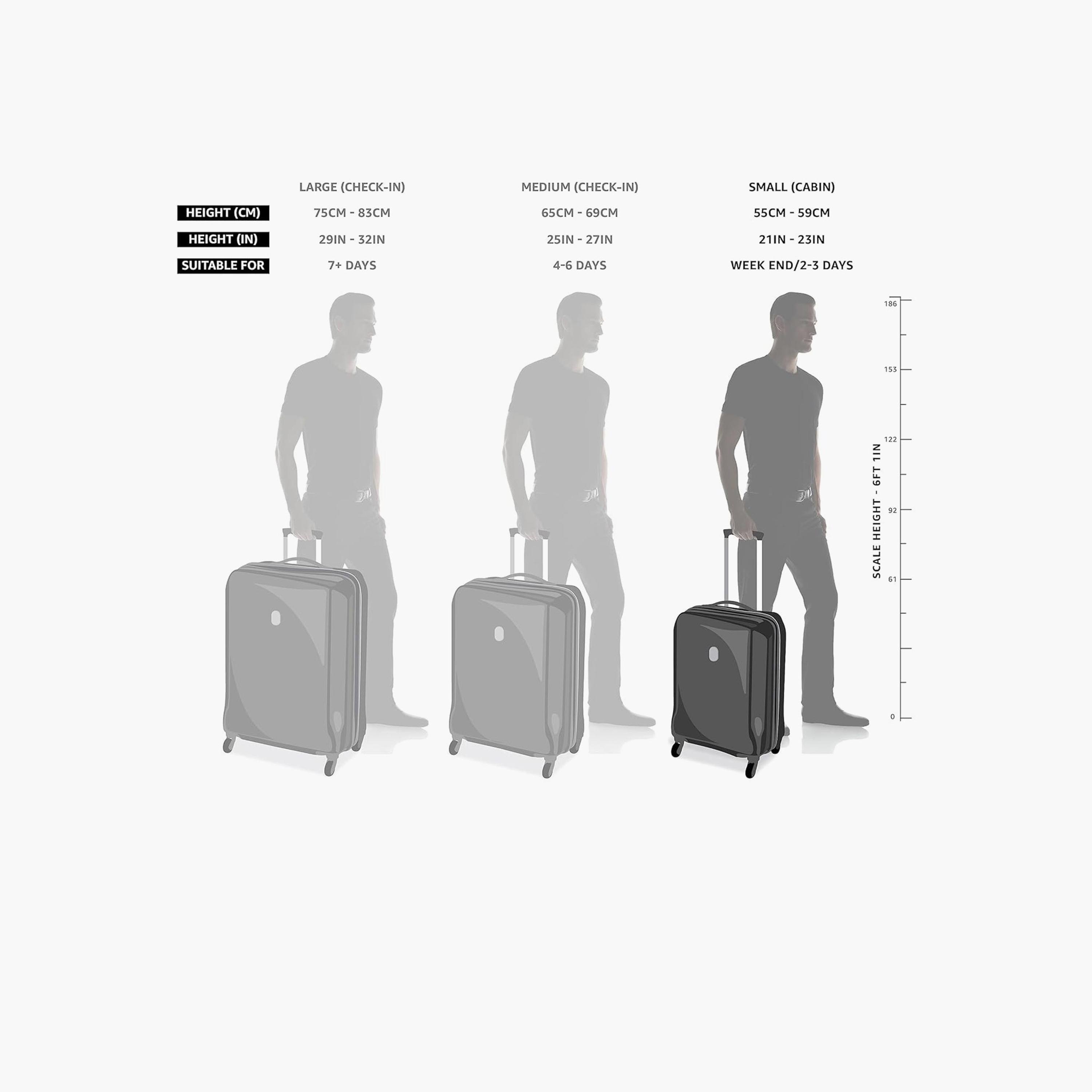 Senator 56 CM Small Cabin Polypropylene Hard Sided 4-Wheeler Spinner Trolley Bag with 3-Digit Combination Lock | KH1010-20-travel-luggagesandbags-luggage-image-6