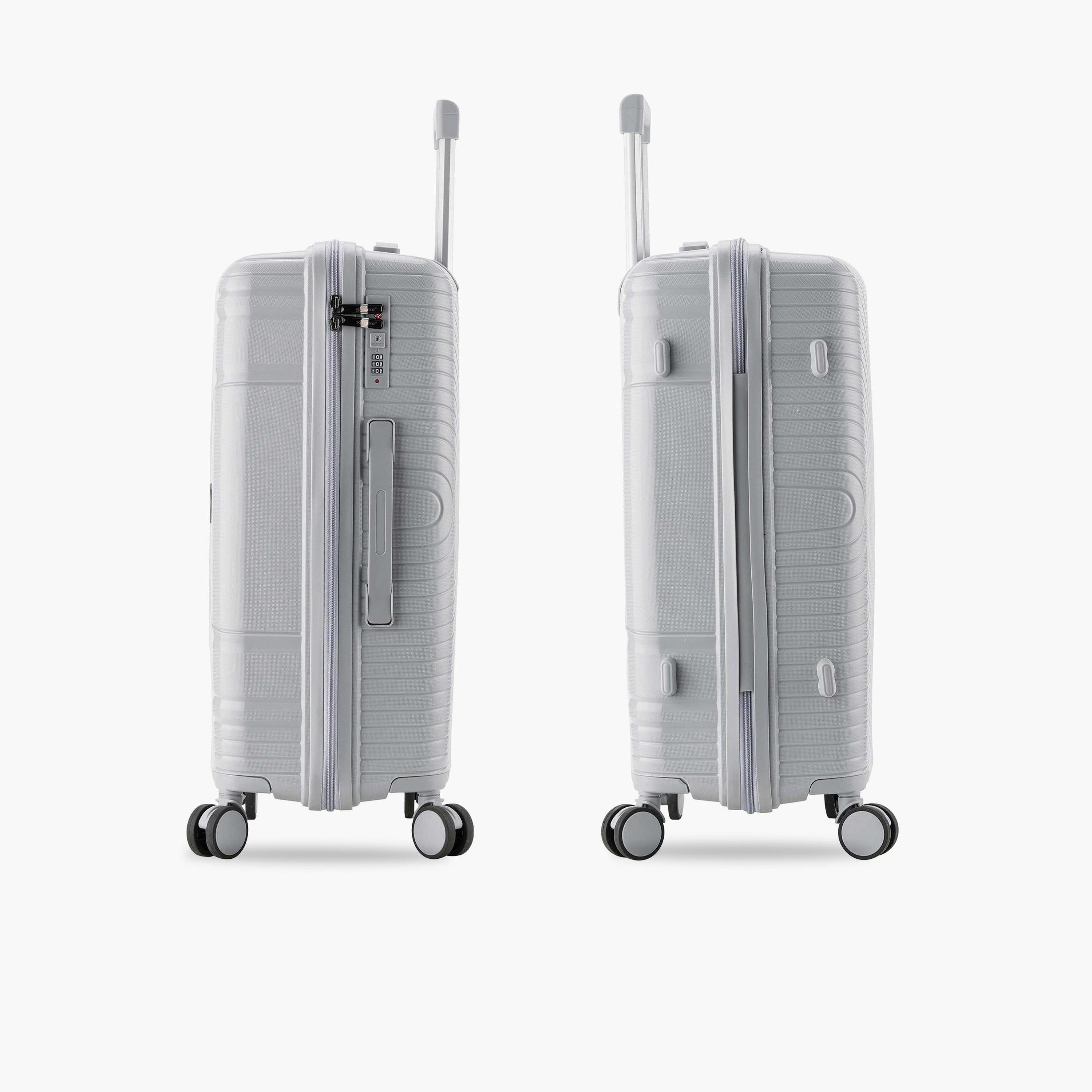 Senator 56 CM Small Cabin Polypropylene Hard Sided 4-Wheeler Spinner Trolley Bag with 3-Digit Combination Lock | KH1010-20-travel-luggagesandbags-luggage-image-9