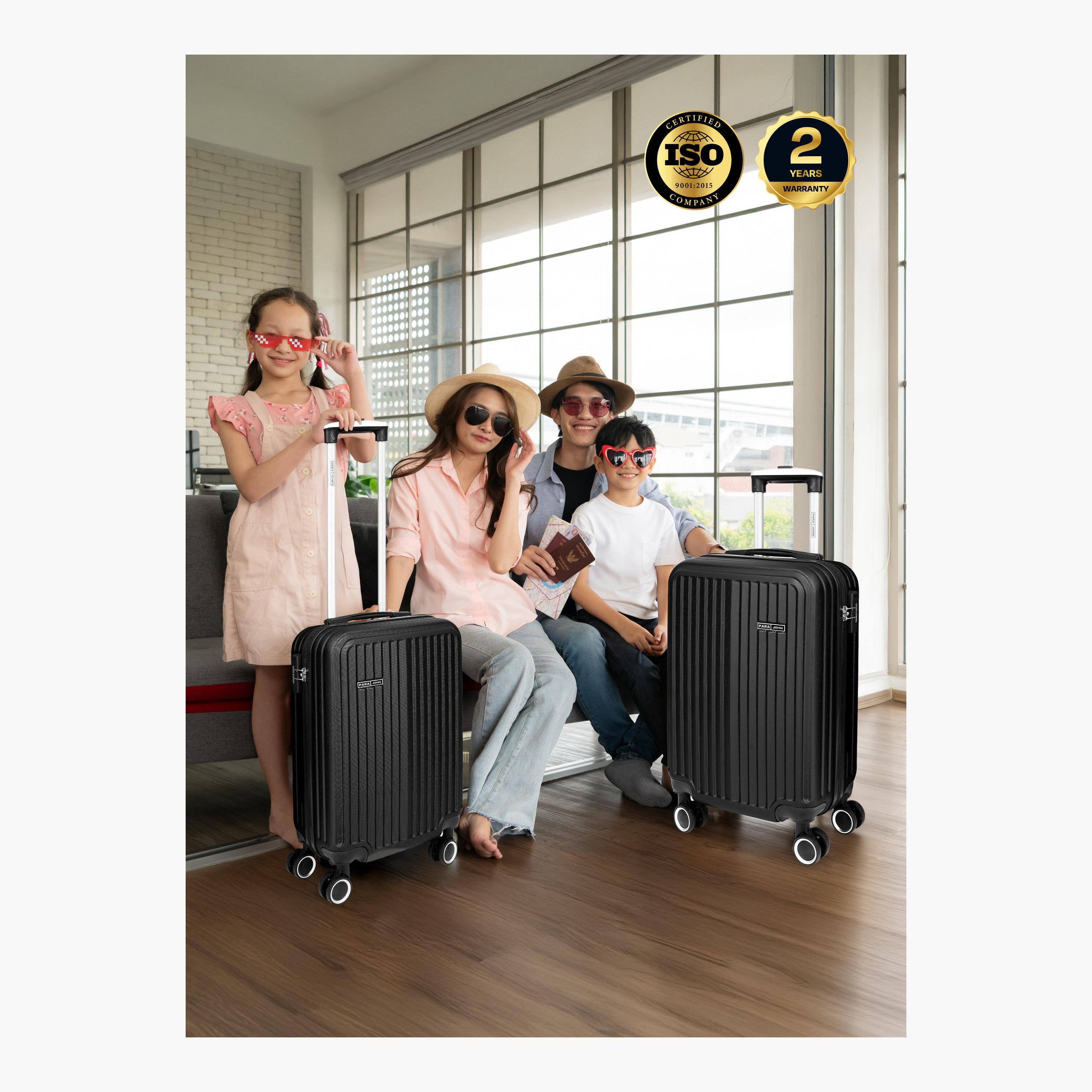 Para John Vertex 55 CM Small Cabin ABS Hard Sided 4-Wheeler Spinner Trolley Bag with Combination Lock | PJTR2045-20-travel-luggagesandbags-luggage-image-6