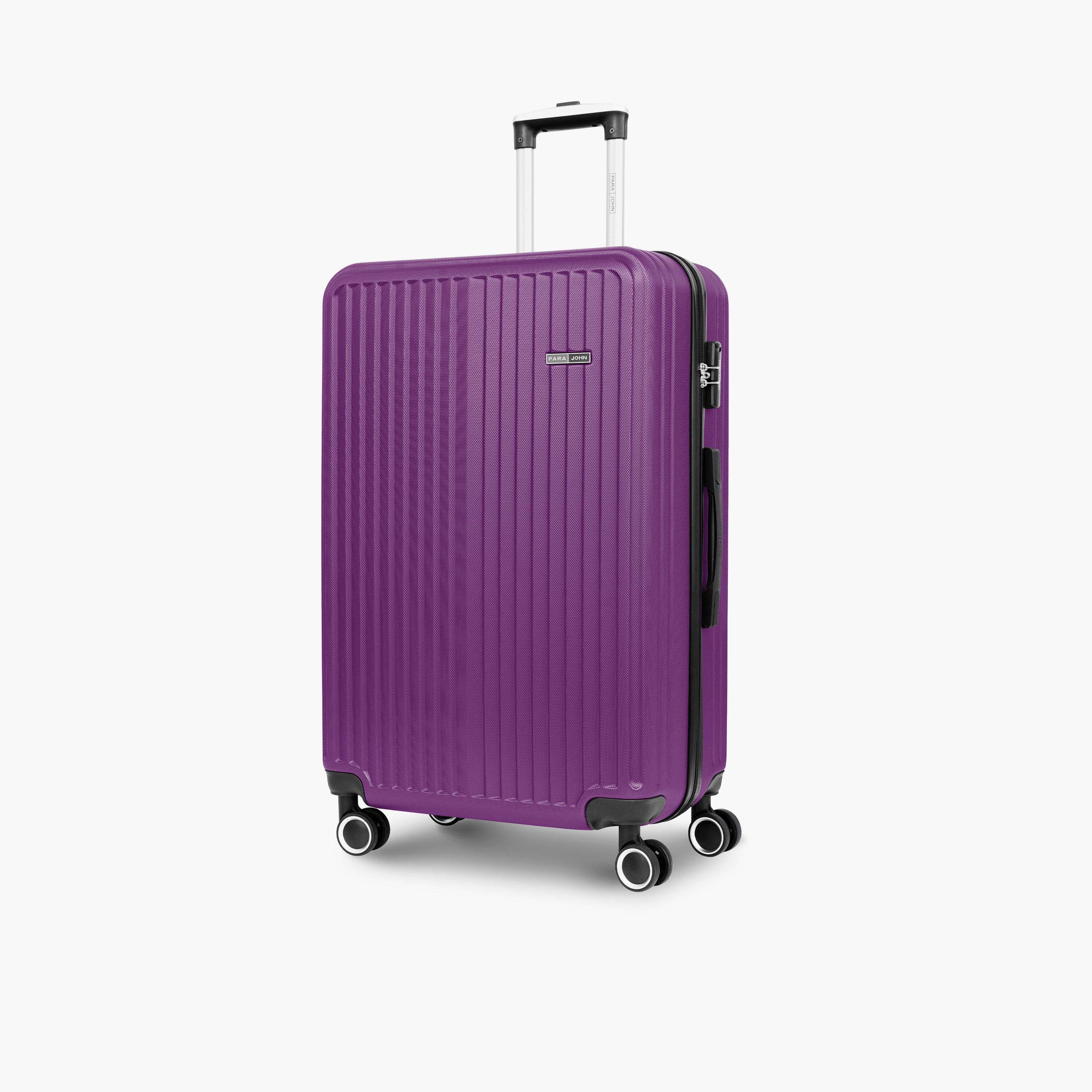 Para John Vertex 55 CM Small Cabin ABS Hard Sided 4-Wheeler Spinner Trolley Bag with Combination Lock | PJTR2045-20-travel-luggagesandbags-luggage-image-1
