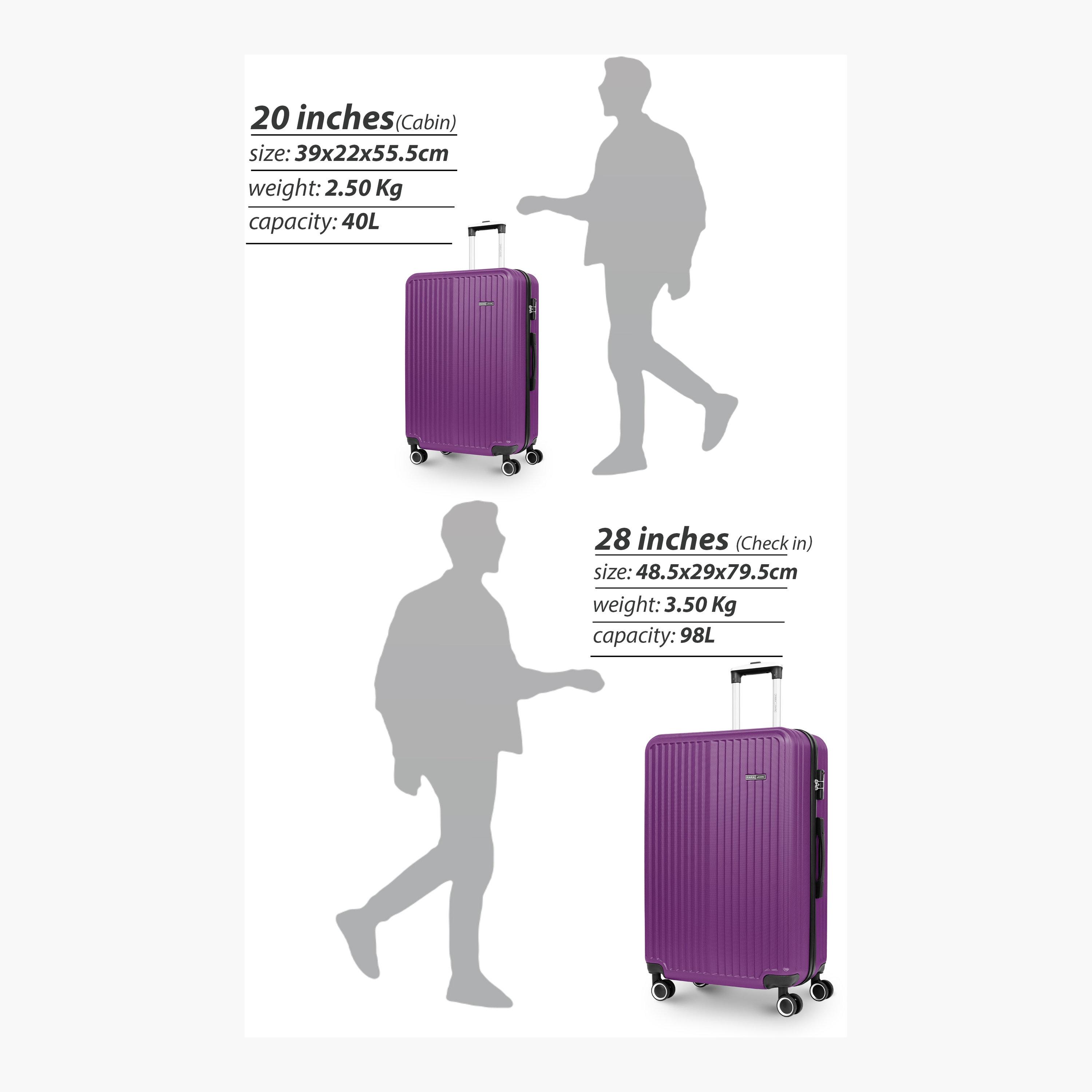 Para John Vertex 76 CM Large Check-in ABS Hard Sided 4-Wheeler Spinner Trolley Bag with Combination Lock | PJTR2045-28-travel-luggagesandbags-luggage-image-22