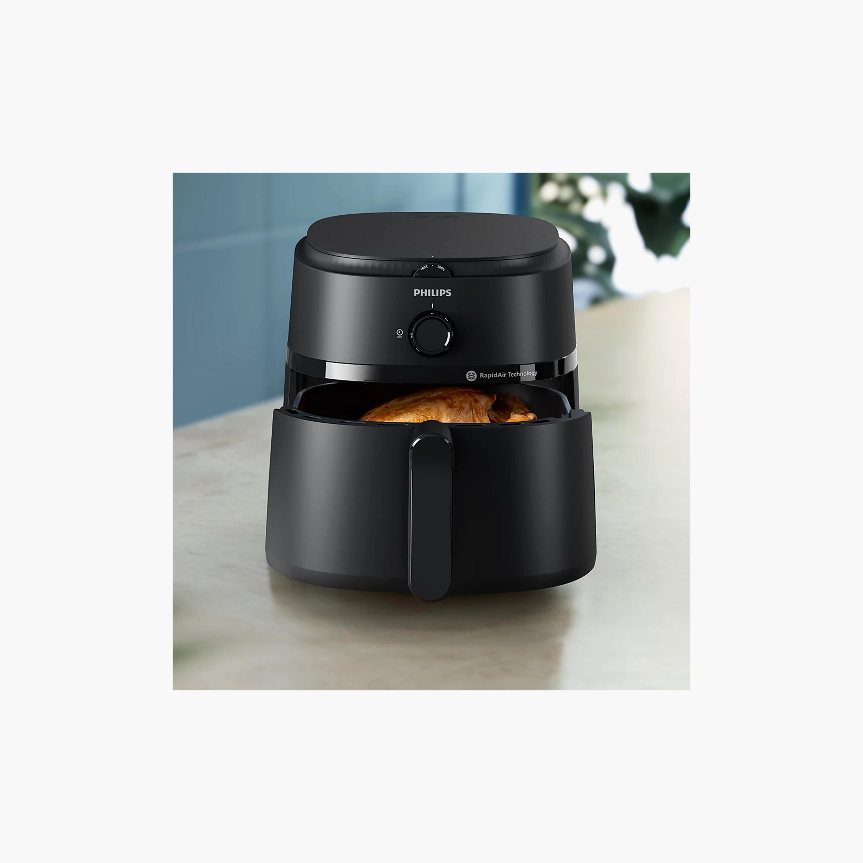Philips 1000 Series Airfryer 6.2L 1700W Black | NA130/09-household-appliances-kitchenappliances-foodprocessors-image-2