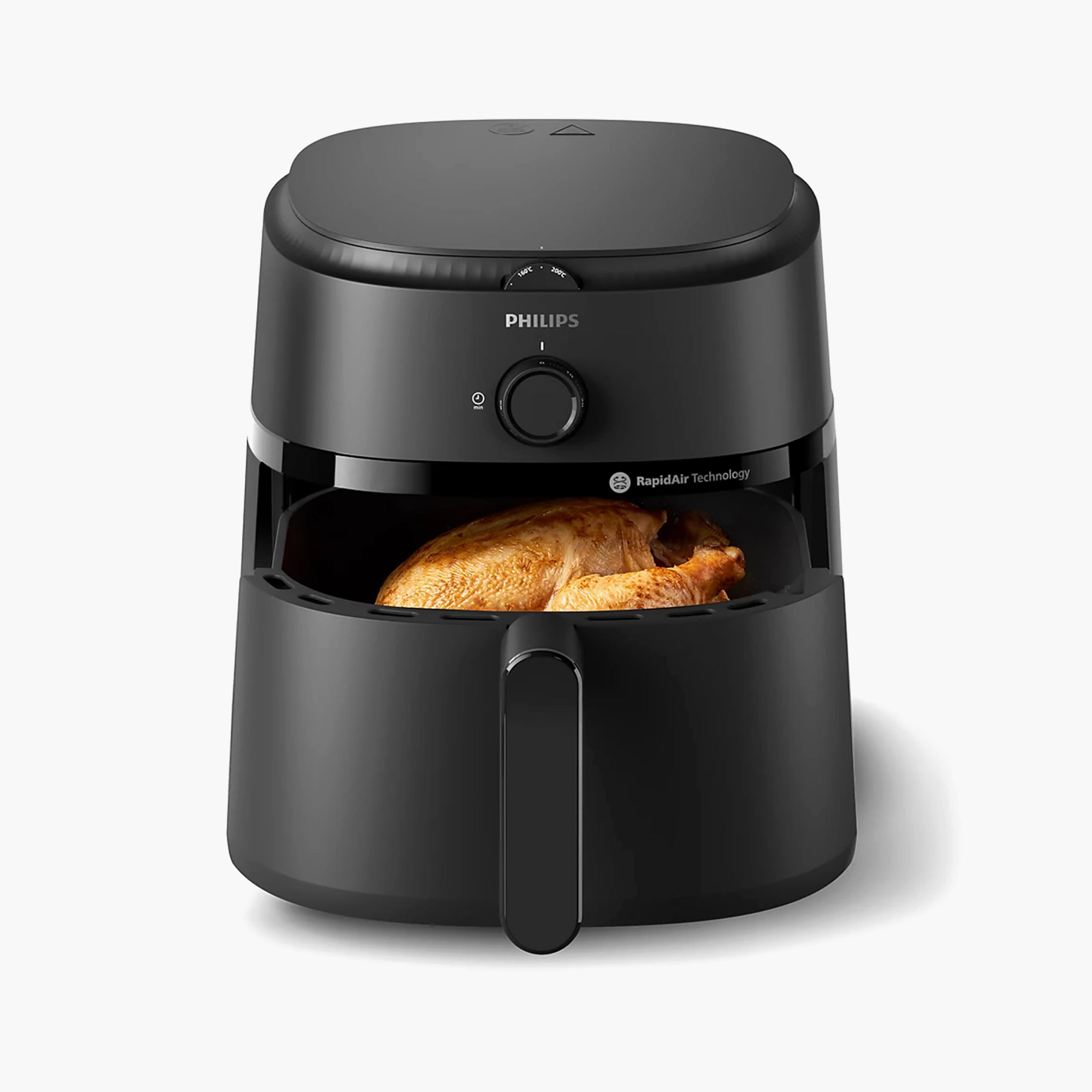 Philips 1000 Series Airfryer 6.2L 1700W Black | NA130/09-household-appliances-kitchenappliances-foodprocessors-image-3