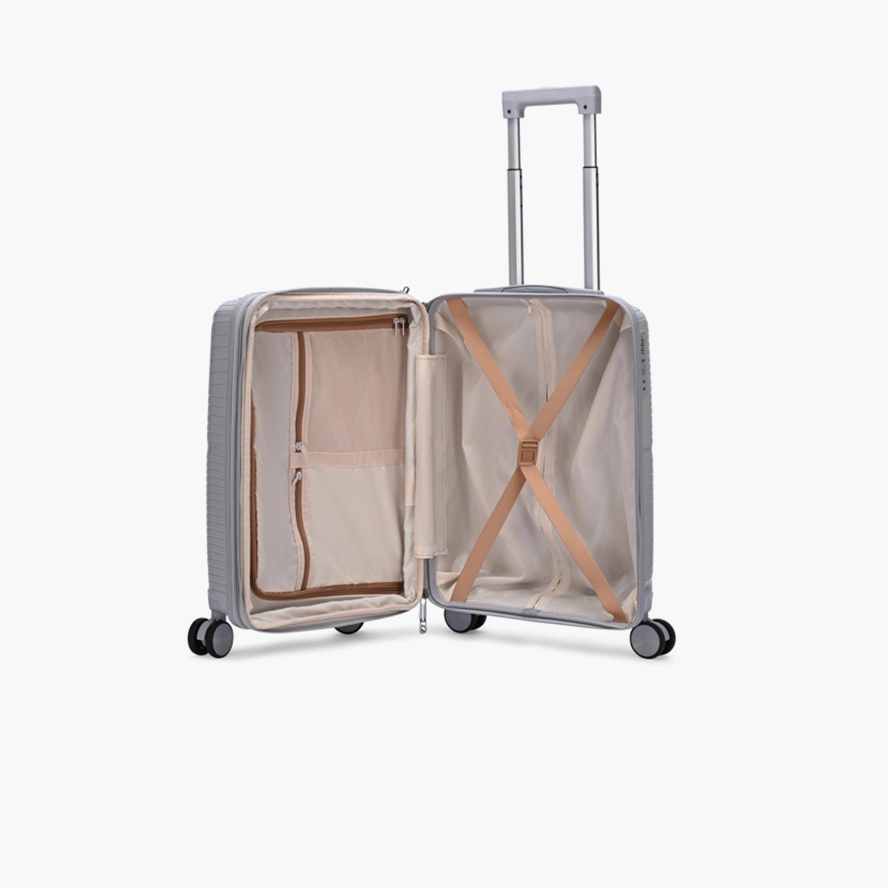 VIP Retreat Set of 3 Polypropylene Hard Sided 4-Wheeler Spinner Trolley Bag with TSA Lock-travel-luggagesandbags-luggage-image-6