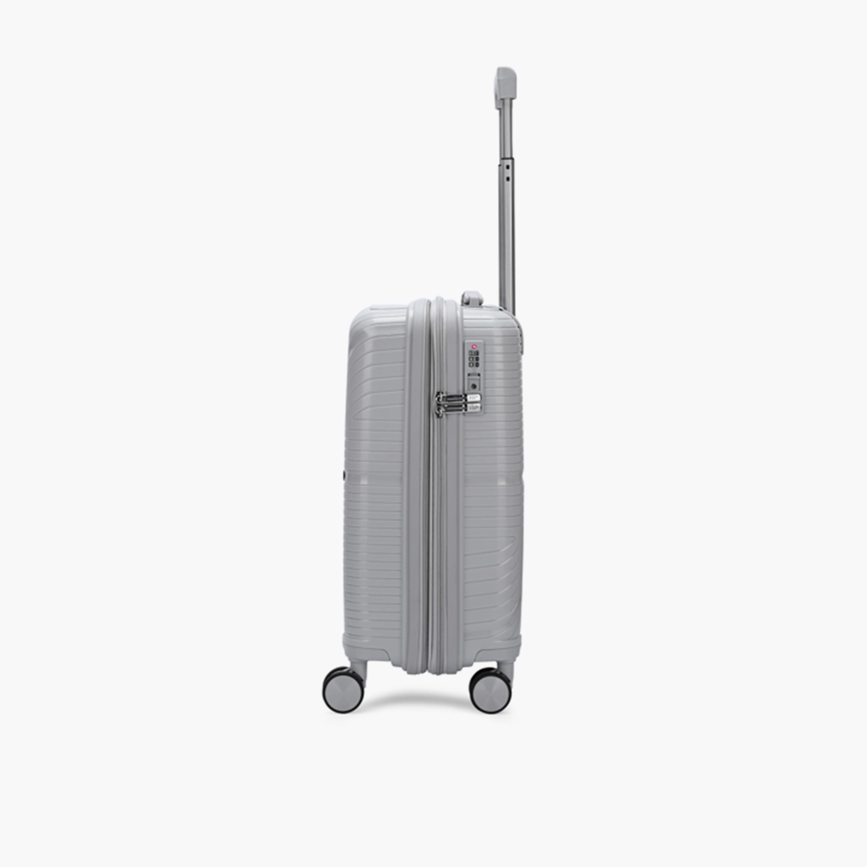 VIP Retreat Set of 3 Polypropylene Hard Sided 4-Wheeler Spinner Trolley Bag with TSA Lock-travel-luggagesandbags-luggage-image-8