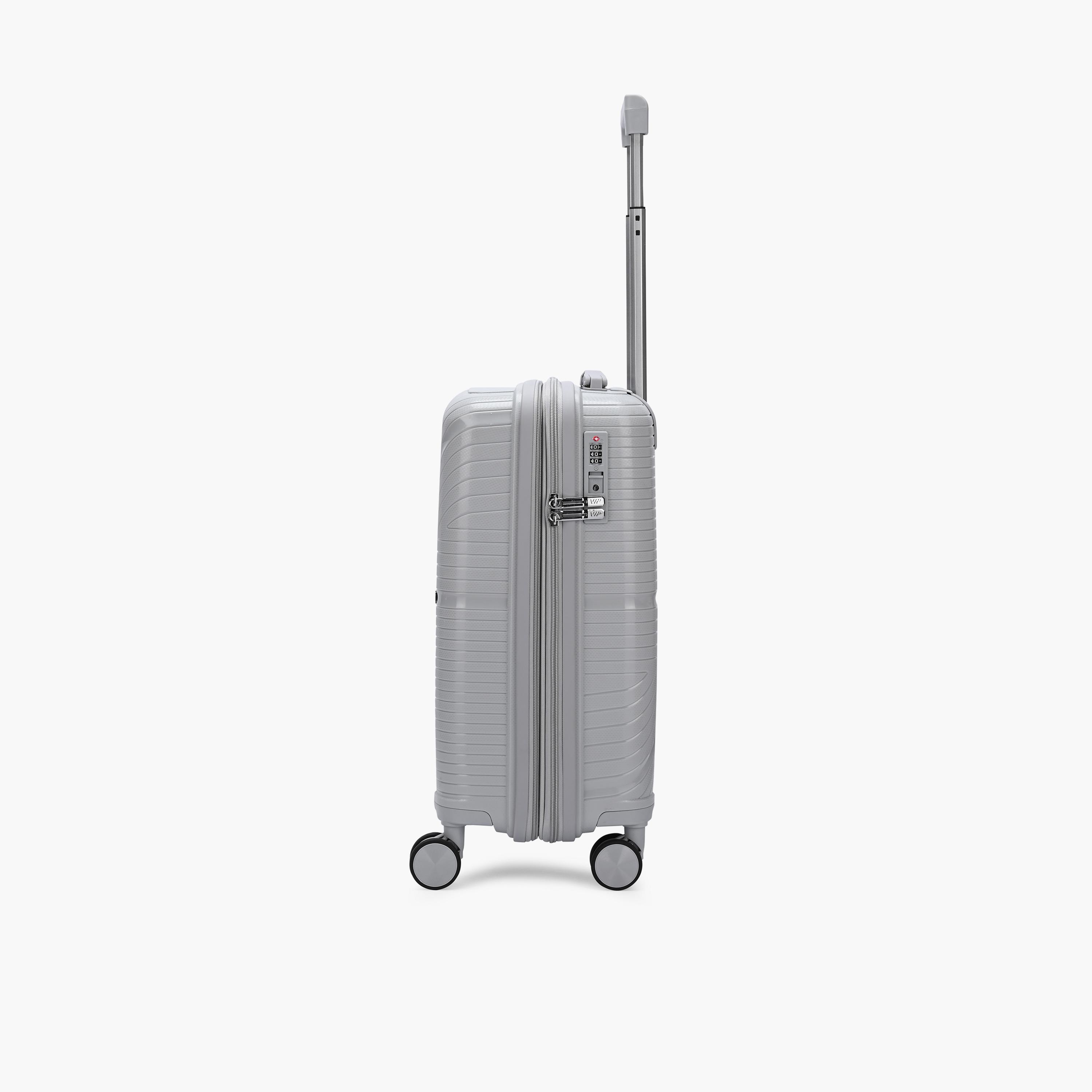 VIP Retreat 55.5 CM Small Cabin Polypropylene Hard Sided 4-Wheeler Spinner Trolley Bag with TSA Lock-travel-luggagesandbags-luggage-image-8