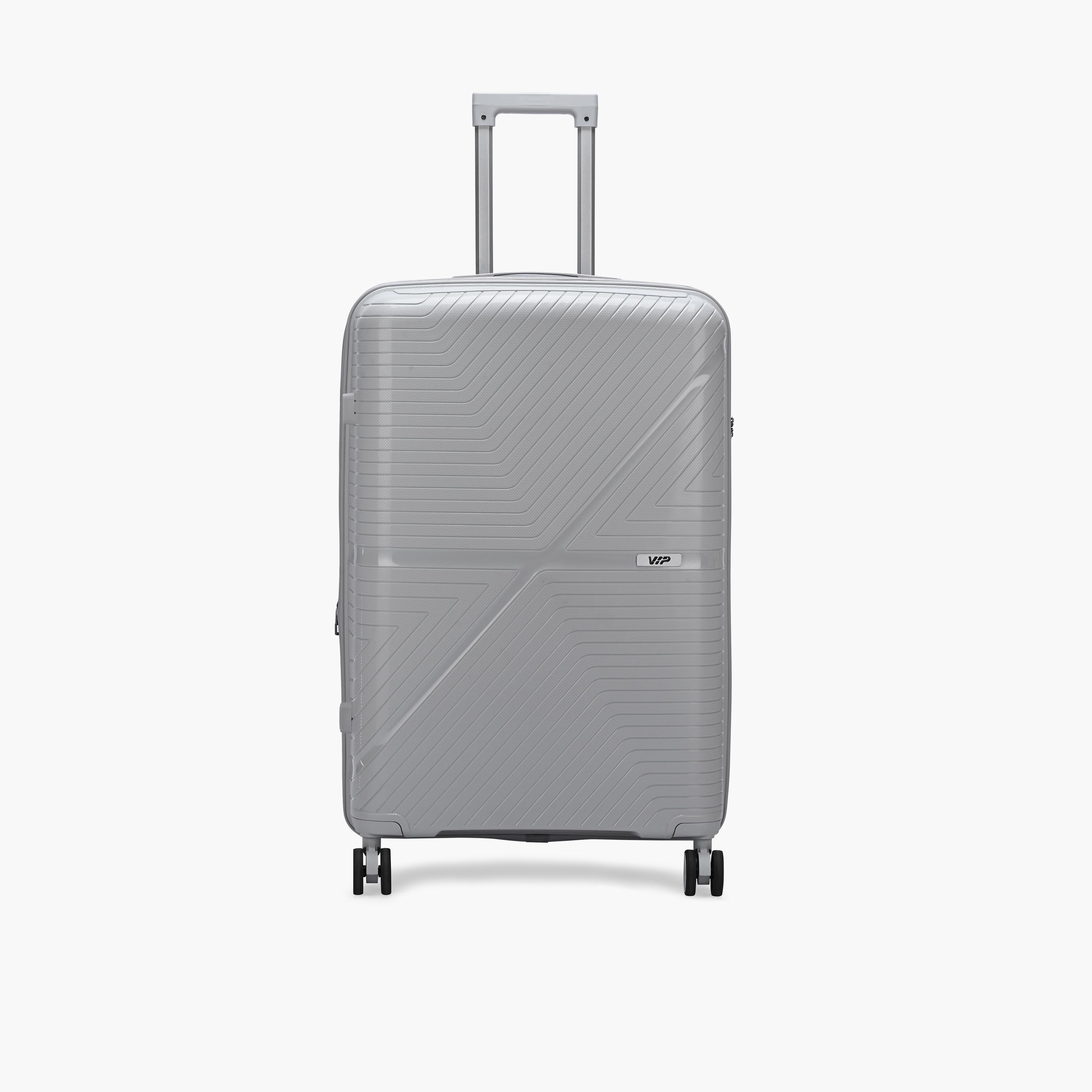 VIP Retreat 75.5 CM Large Check-in Polypropylene Hard Sided 4-Wheeler Spinner Trolley Bag with TSA Lock-travel-luggagesandbags-luggage-image-1