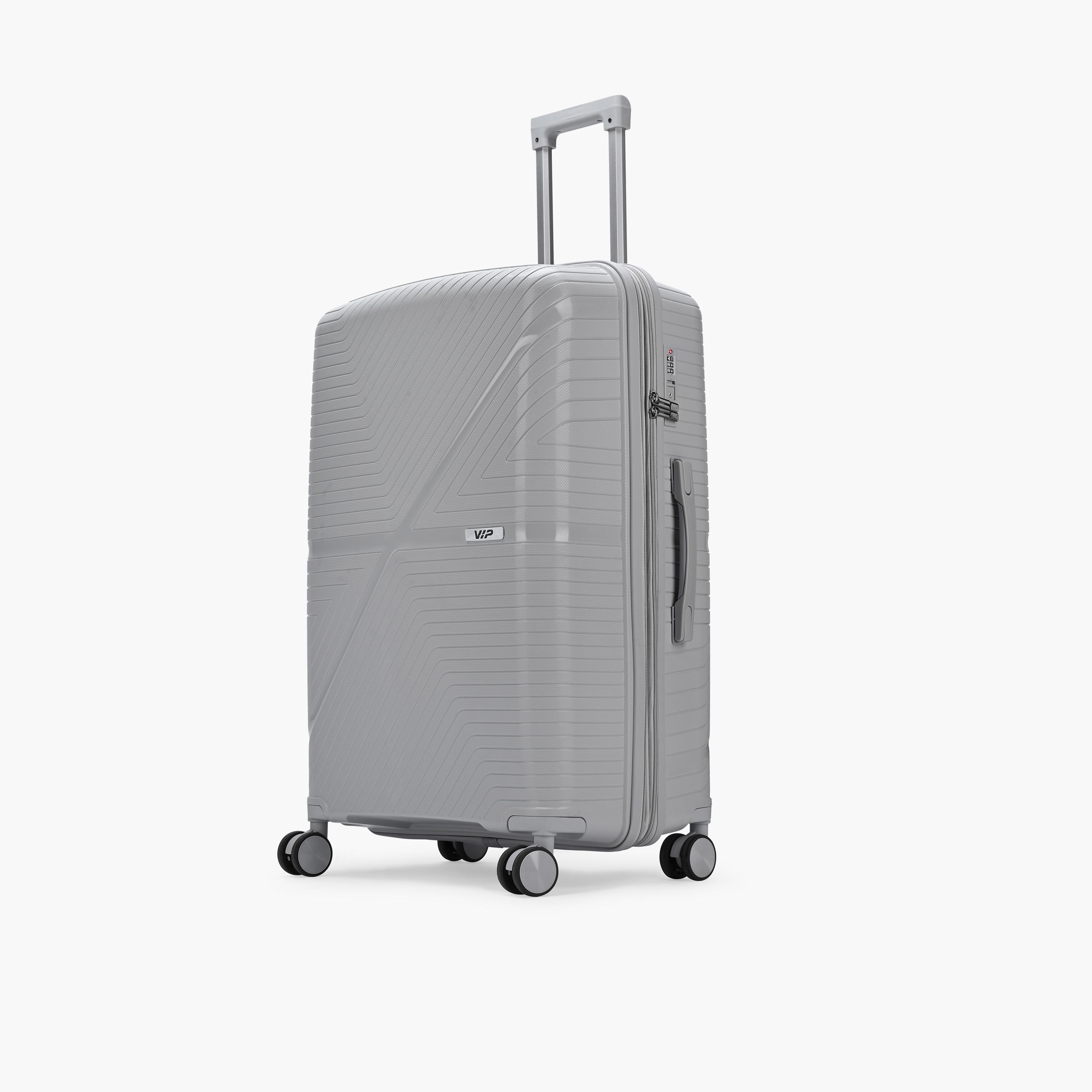 VIP Retreat 75.5 CM Large Check-in Polypropylene Hard Sided 4-Wheeler Spinner Trolley Bag with TSA Lock-travel-luggagesandbags-luggage-image-5