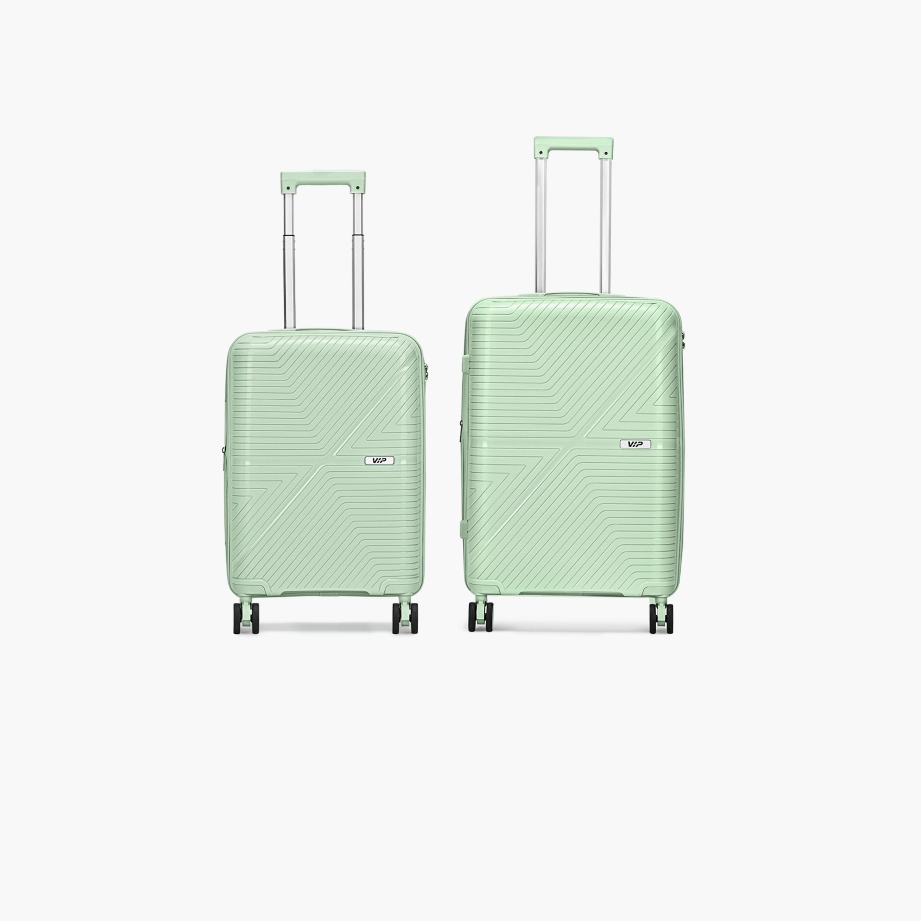 VIP Retreat Set of 3 Polypropylene Hard Sided 4-Wheeler Spinner Trolley Bag with TSA Lock-travel-luggagesandbags-luggage-image-4