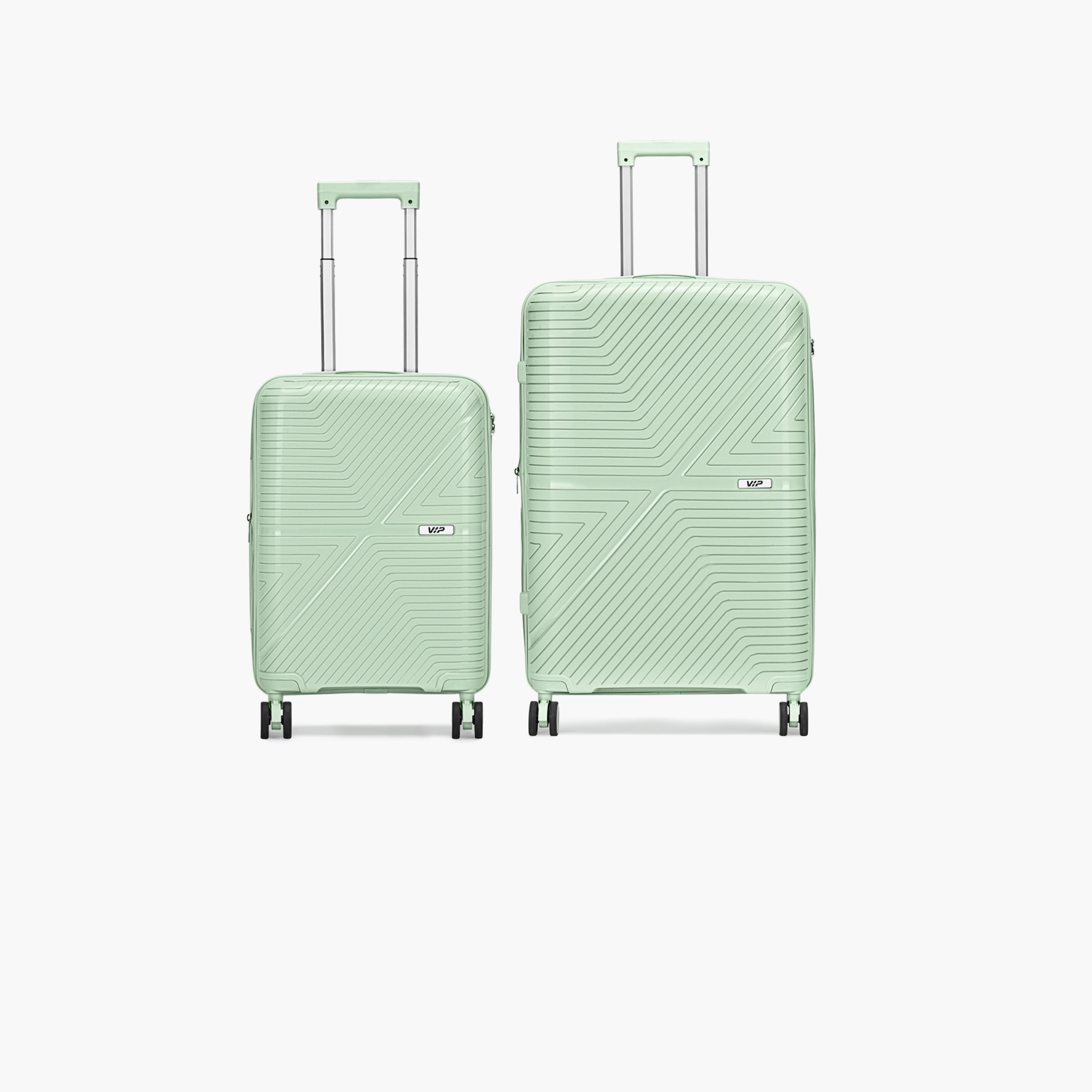 VIP Retreat Set of 3 Polypropylene Hard Sided 4-Wheeler Spinner Trolley Bag with TSA Lock-travel-luggagesandbags-luggage-image-5