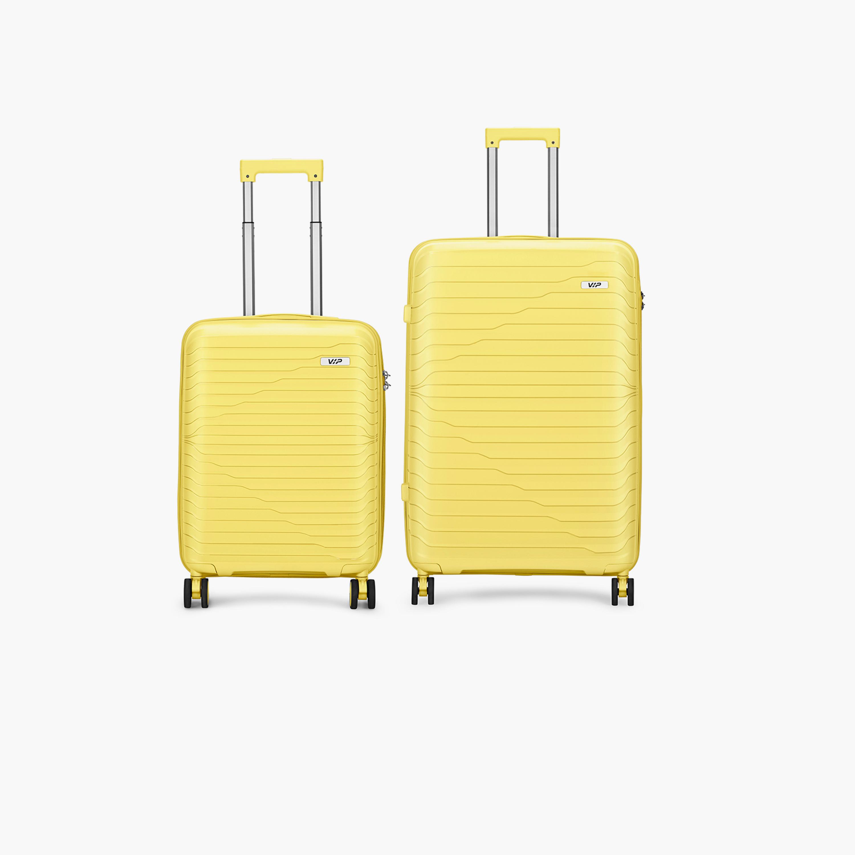 VIP Tourage Set of 3 Polypropylene Hard Sided 4-Wheeler Spinner Trolley Bag with TSA Lock-travel-luggagesandbags-luggage-image-4