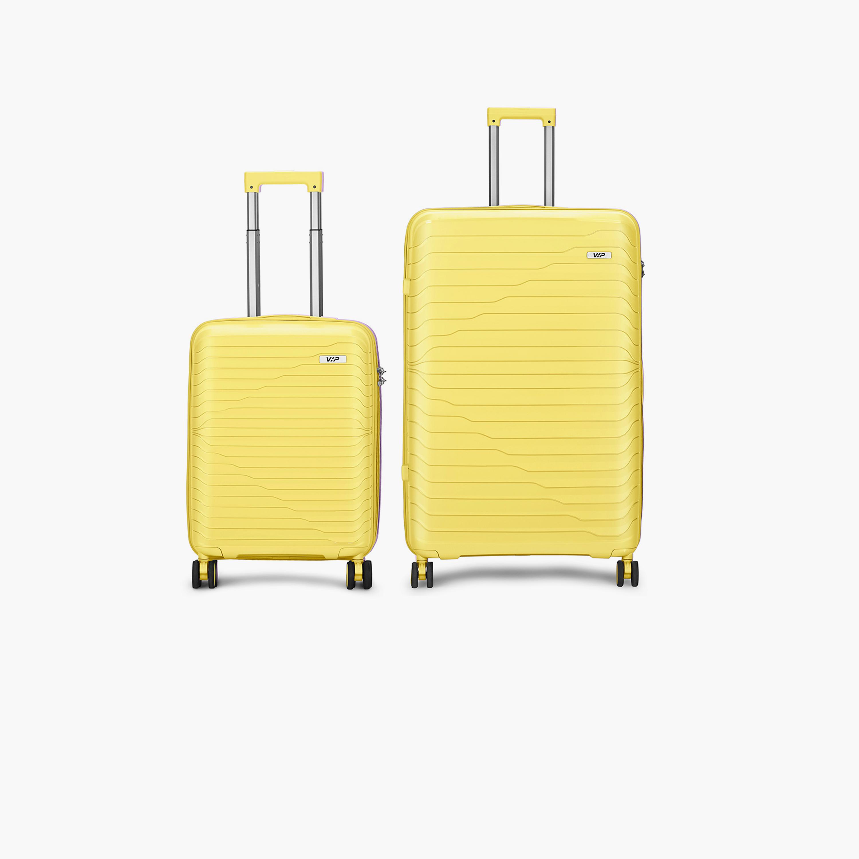 VIP Tourage Set of 3 Polypropylene Hard Sided 4-Wheeler Spinner Trolley Bag with TSA Lock-travel-luggagesandbags-luggage-image-5