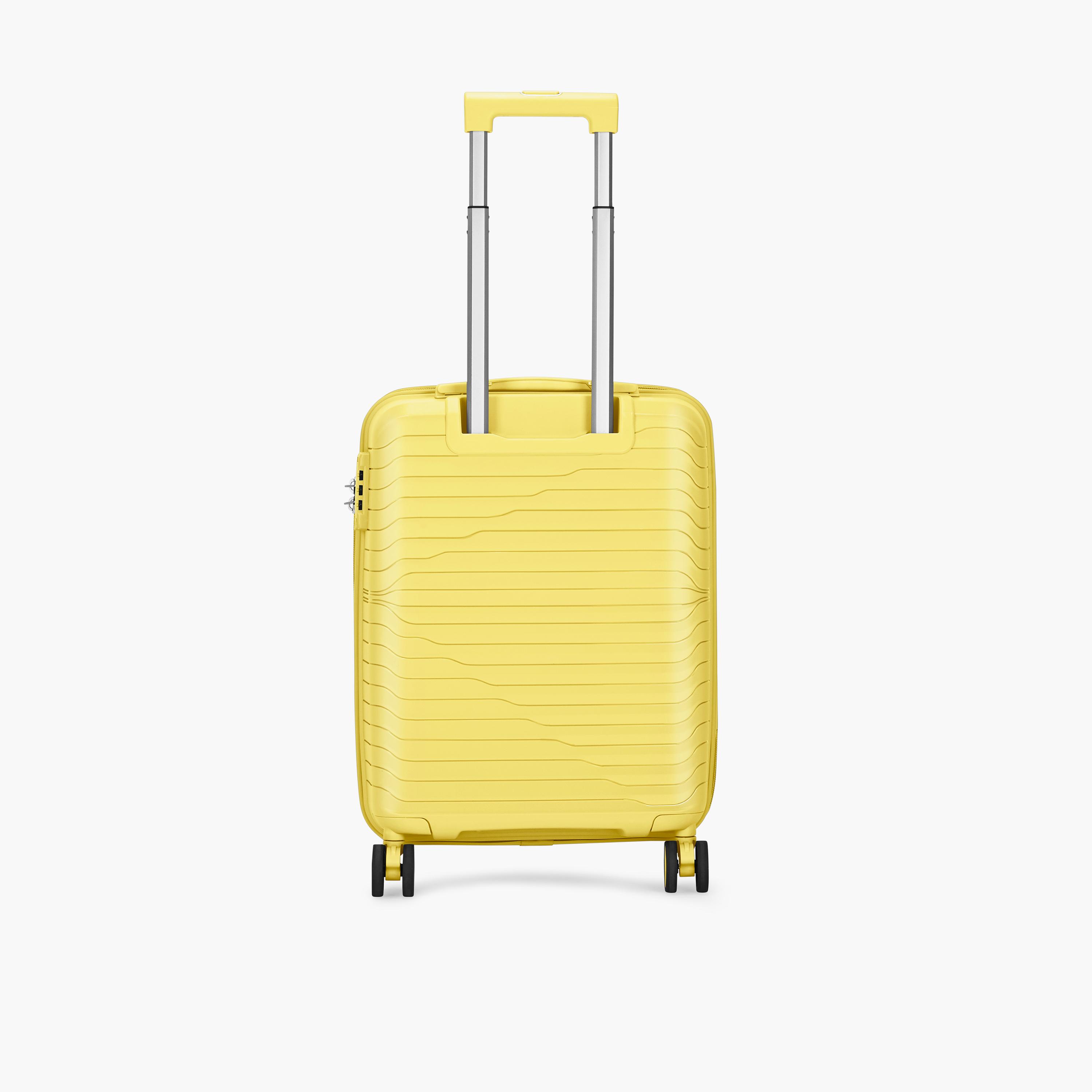 VIP Tourage 55.5 CM Small Cabin Polypropylene Hard Sided 4-Wheeler Spinner Trolley Bag with TSA Lock-travel-luggagesandbags-luggage-image-7