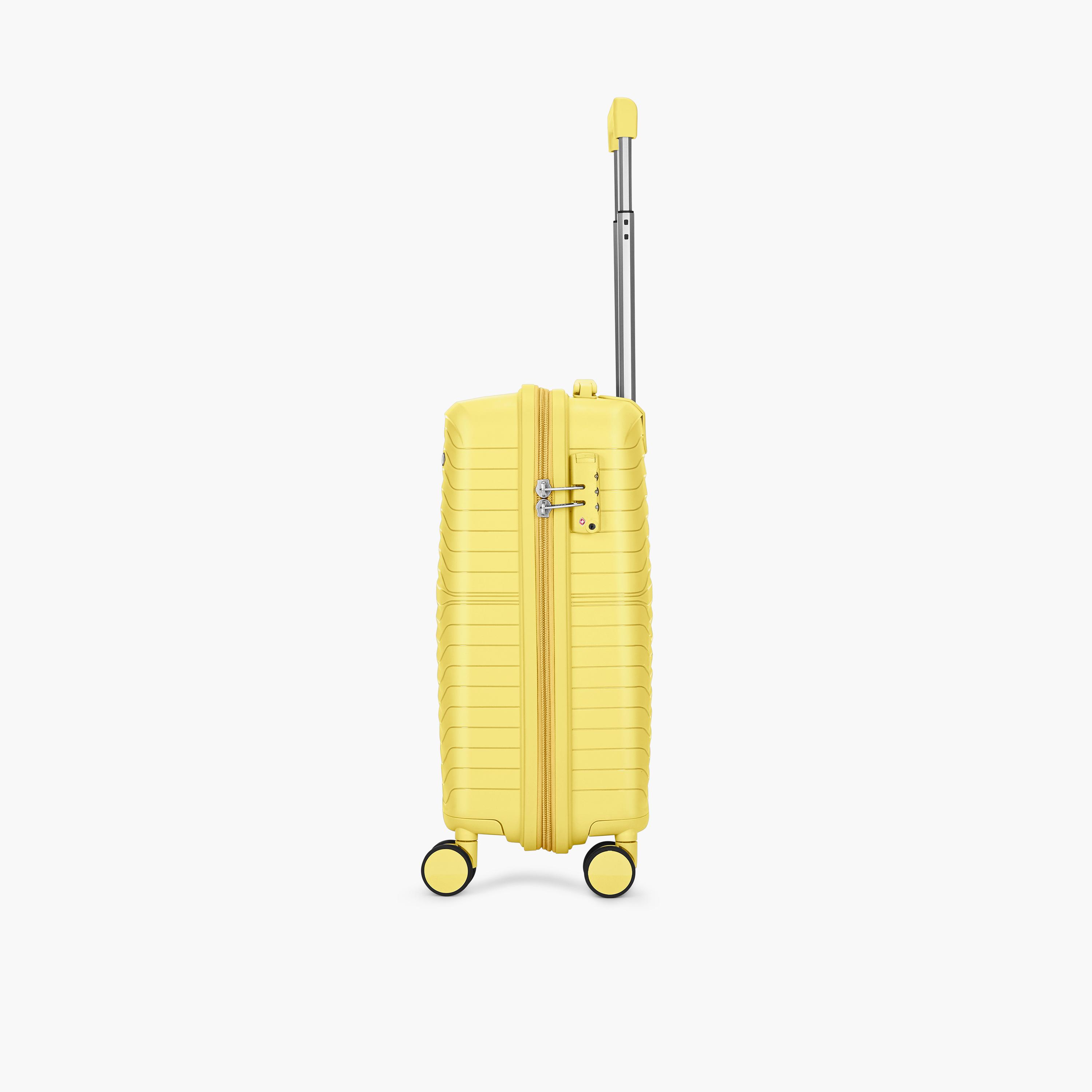 VIP Tourage 55.5 CM Small Cabin Polypropylene Hard Sided 4-Wheeler Spinner Trolley Bag with TSA Lock-travel-luggagesandbags-luggage-image-8