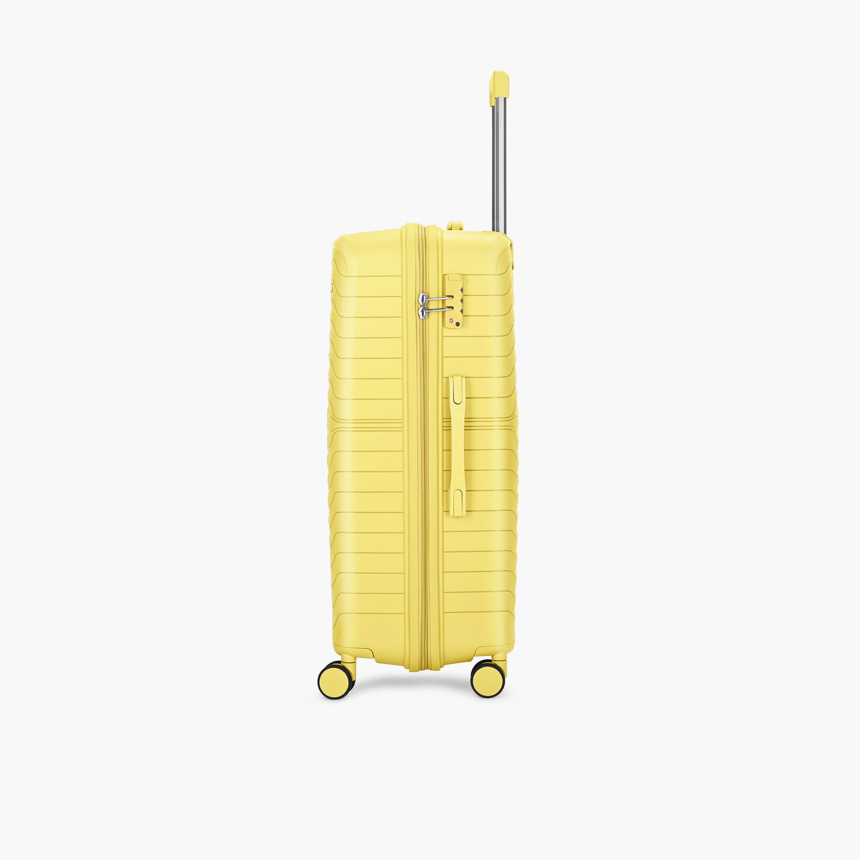 VIP Tourage 76 CM Medium Check-in Polypropylene Hard Sided 4-Wheeler Spinner Trolley Bag with TSA Lock-travel-luggagesandbags-luggage-image-8