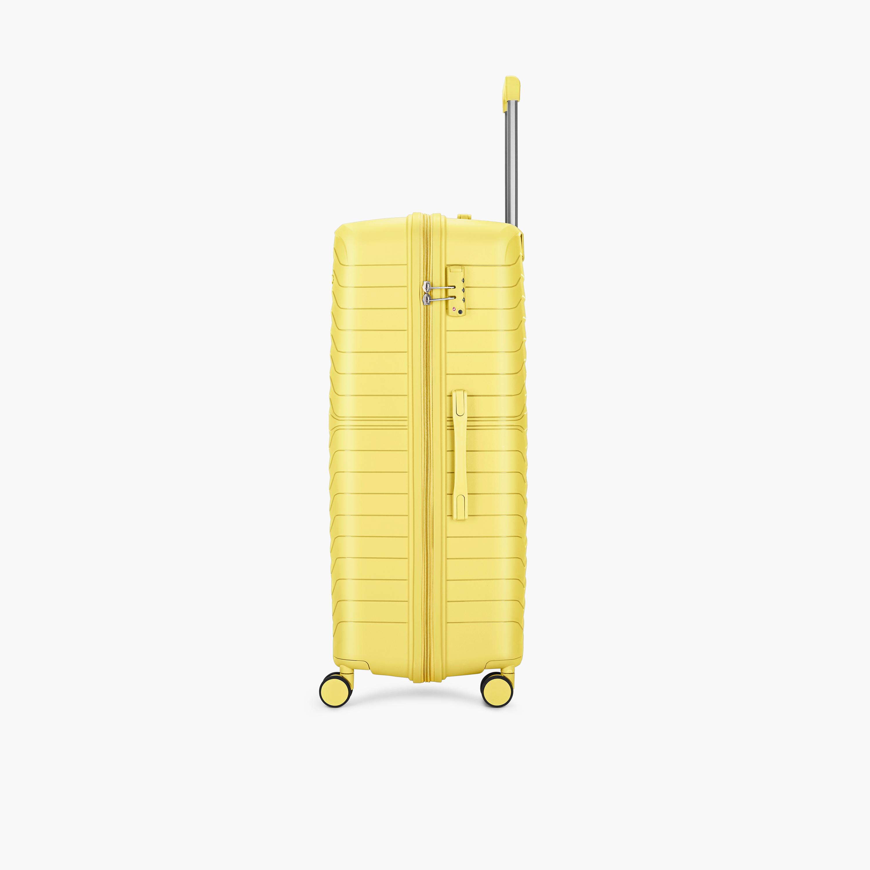 VIP Tourage 86 CM Large Check-in Polypropylene Hard Sided 4-Wheeler Spinner Trolley Bag with TSA Lock-travel-luggagesandbags-luggage-image-8