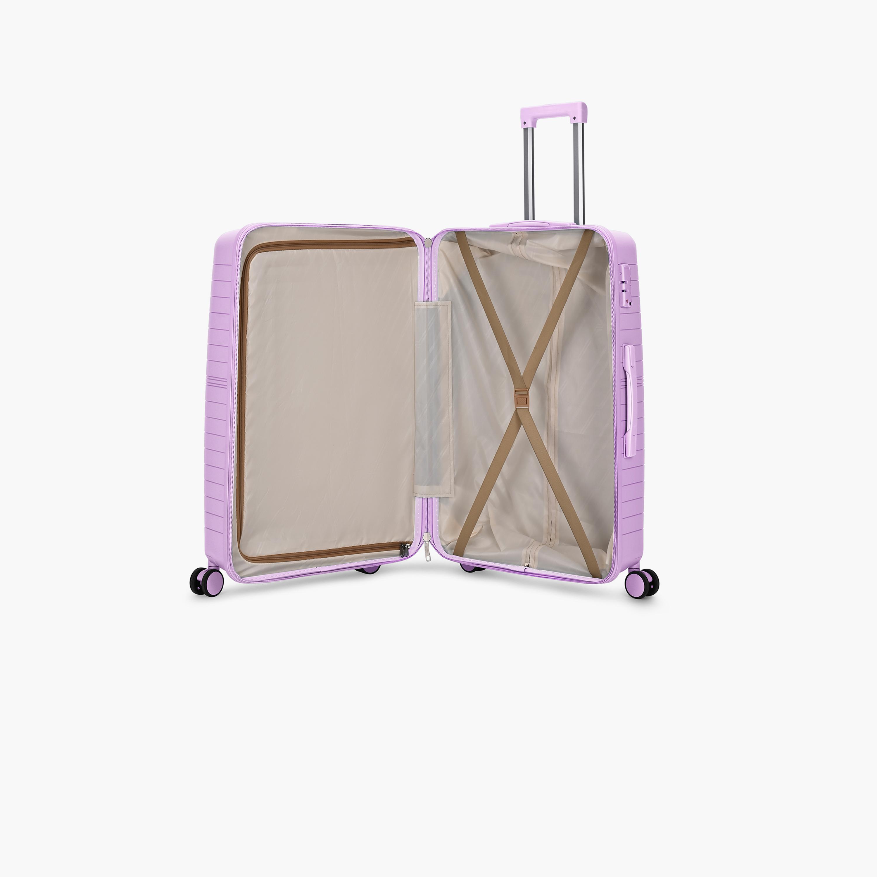 VIP Tourage 76 CM Medium Check-in Polypropylene Hard Sided 4-Wheeler Spinner Trolley Bag with TSA Lock-travel-luggagesandbags-luggage-image-7