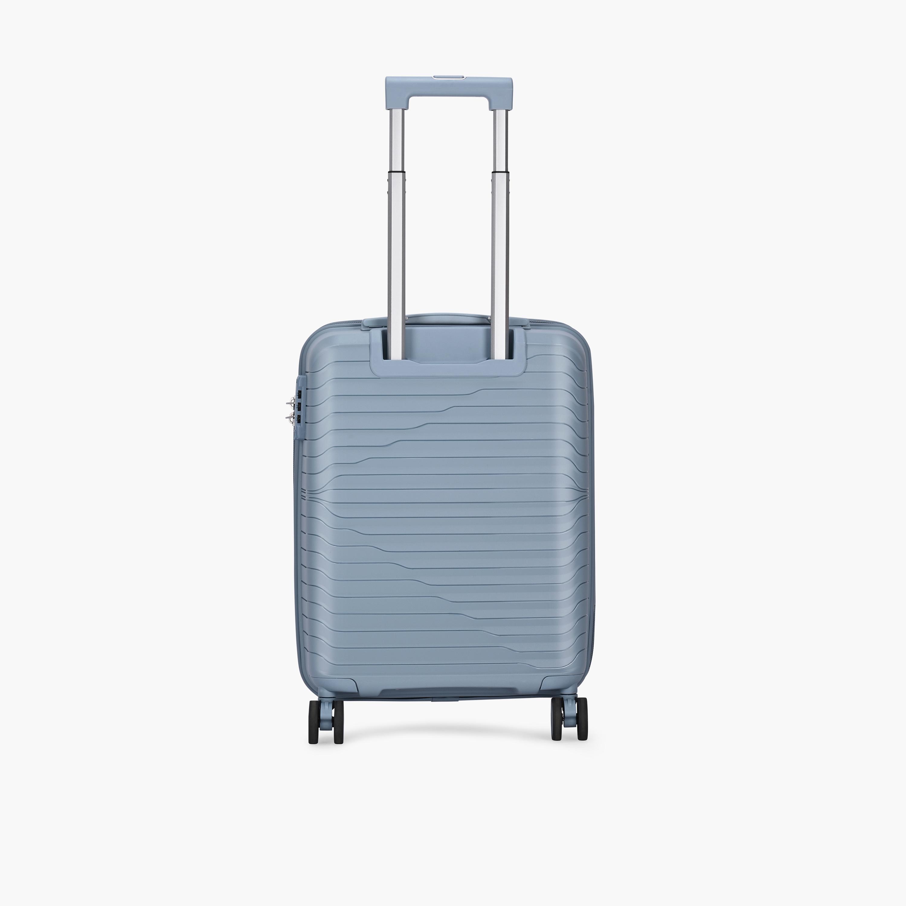 VIP Tourage 55.5 CM Small Cabin Polypropylene Hard Sided 4-Wheeler Spinner Trolley Bag with TSA Lock-travel-luggagesandbags-luggage-image-7